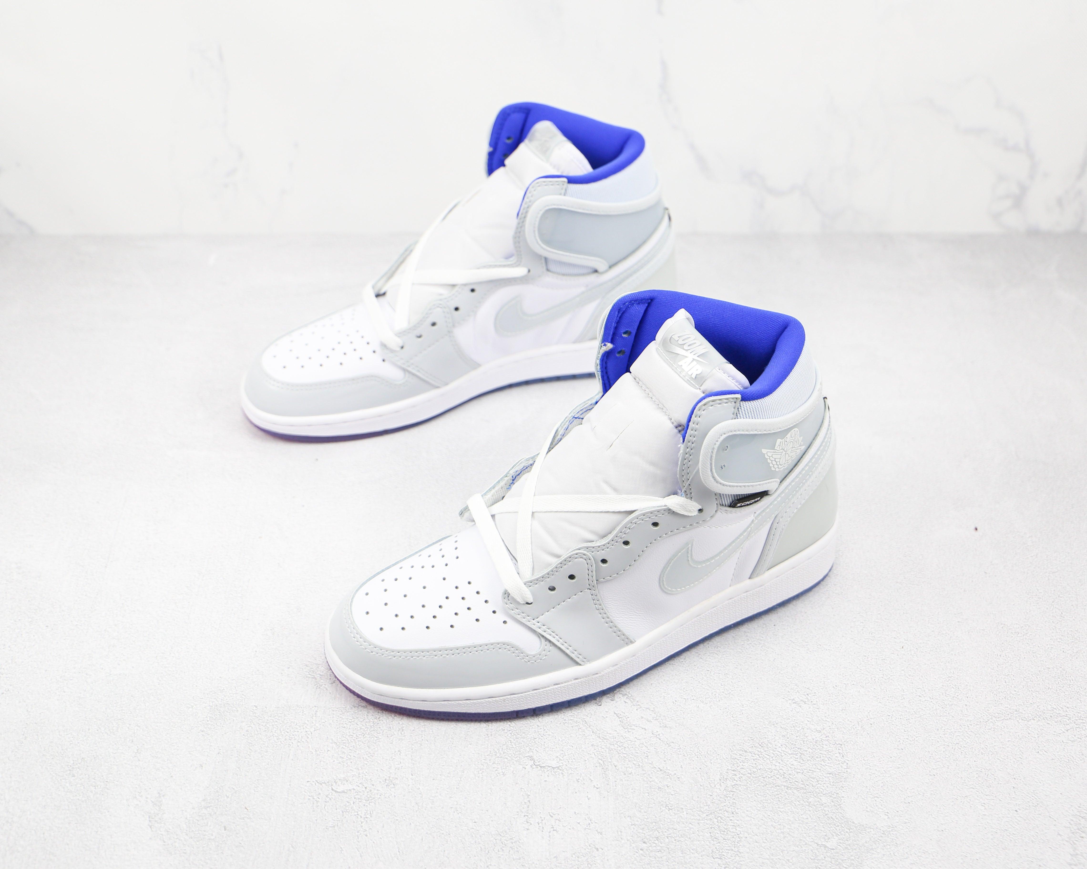 Custom White Jordan 1 High Q ( Customs And Box ), Jordan 1 Sneakers Active - sneakerhillcom