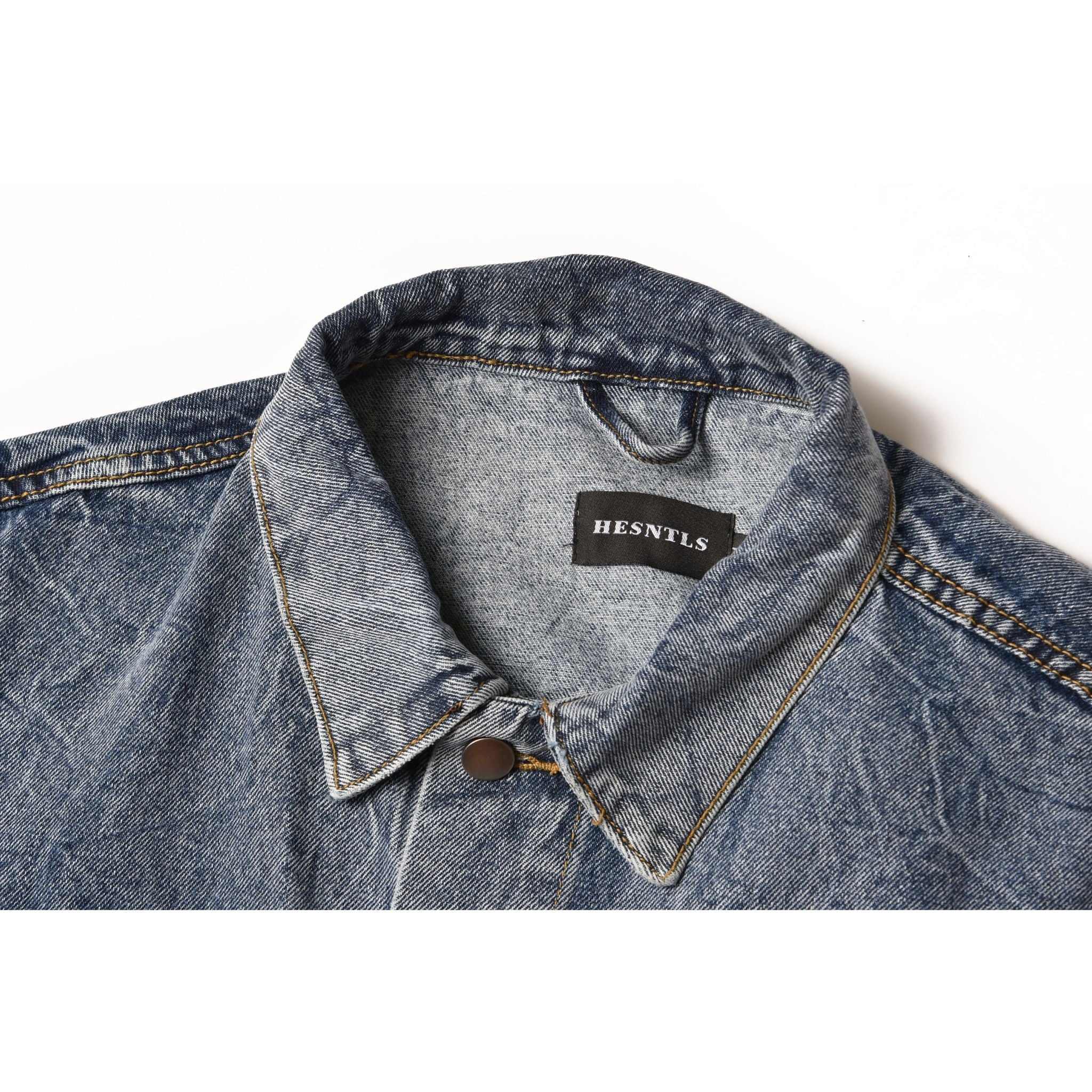 VX1 | Washed Blue Denim Jacket - sneakerhillcom