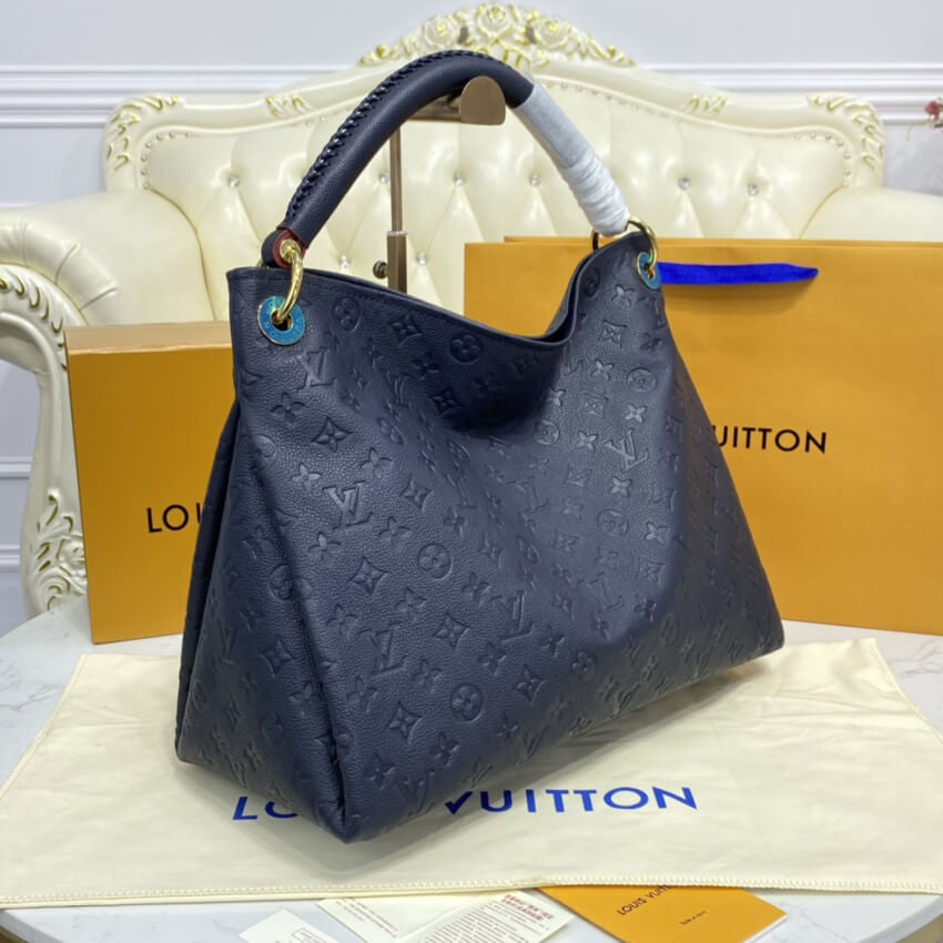 Sneakerhill Monogram Artsy Bag Blue - LUV 527