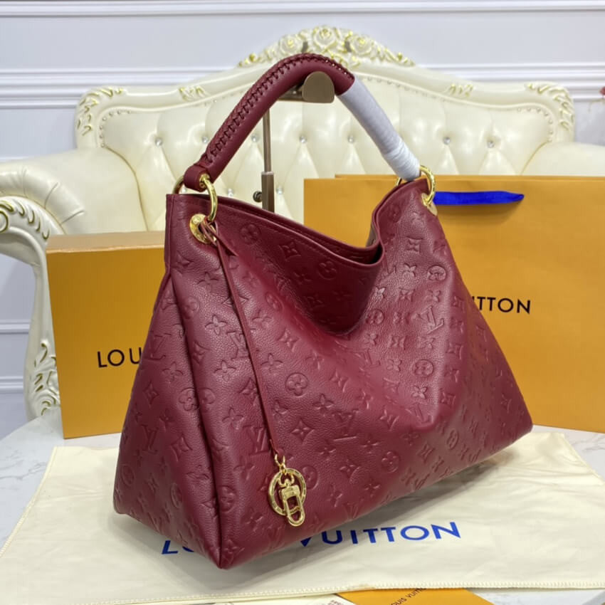 Sneakerhill Monogram Artsy Bag Red - LUV 529