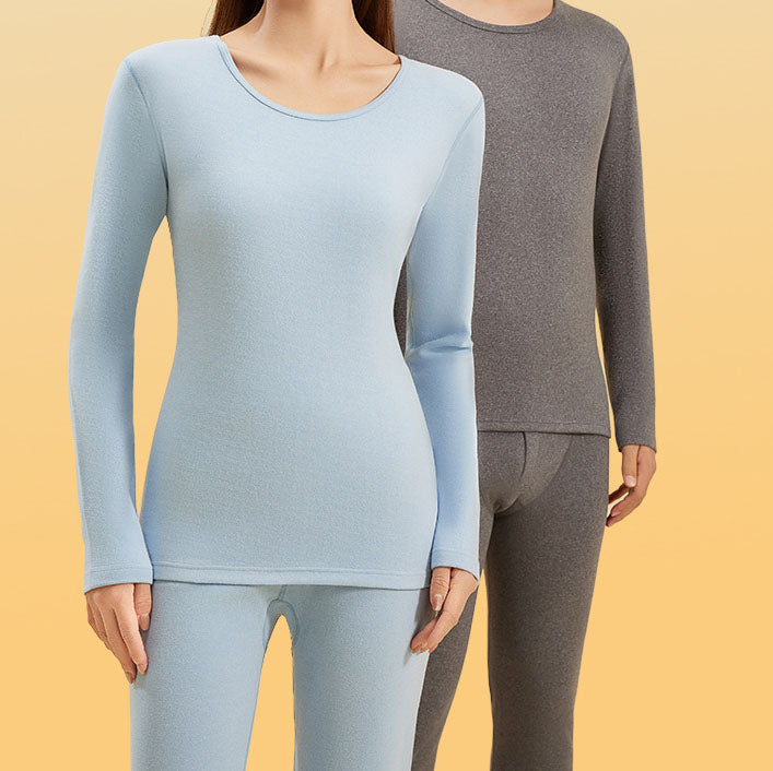 Derong thermal underwear for men and women, thickened and flannel set, autumn clothes, autumn pants, hot winter eprolo