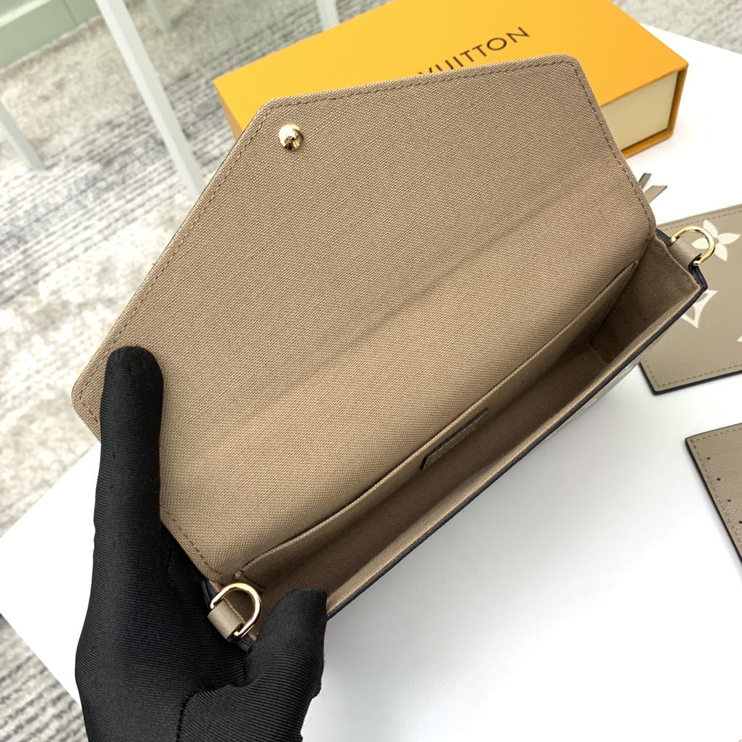 Sneakerhill Beige Pochette Wallet - LUV 578