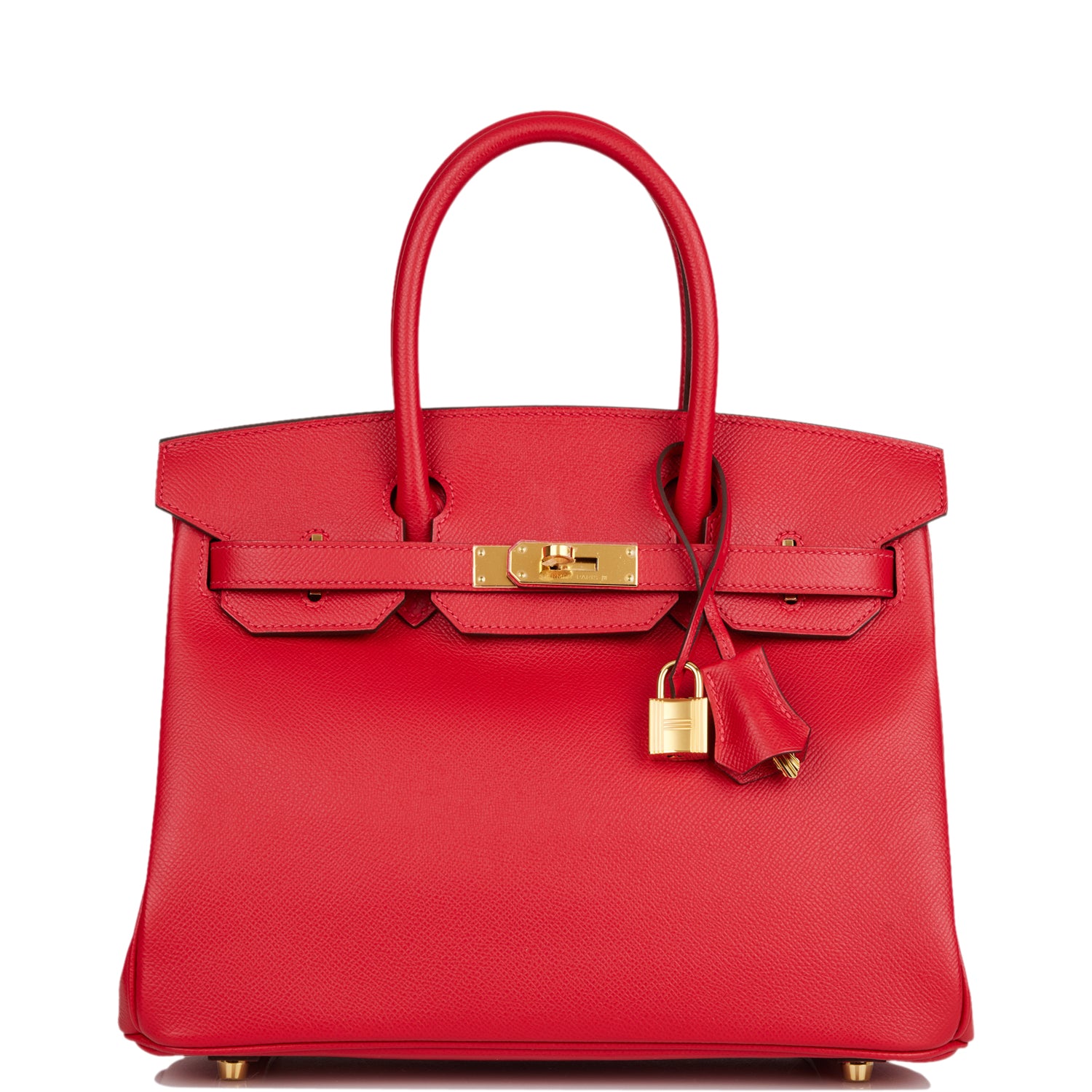 Birkin 30 Rouge Casaque Epsom Gold Hardware - sneakerlandnet