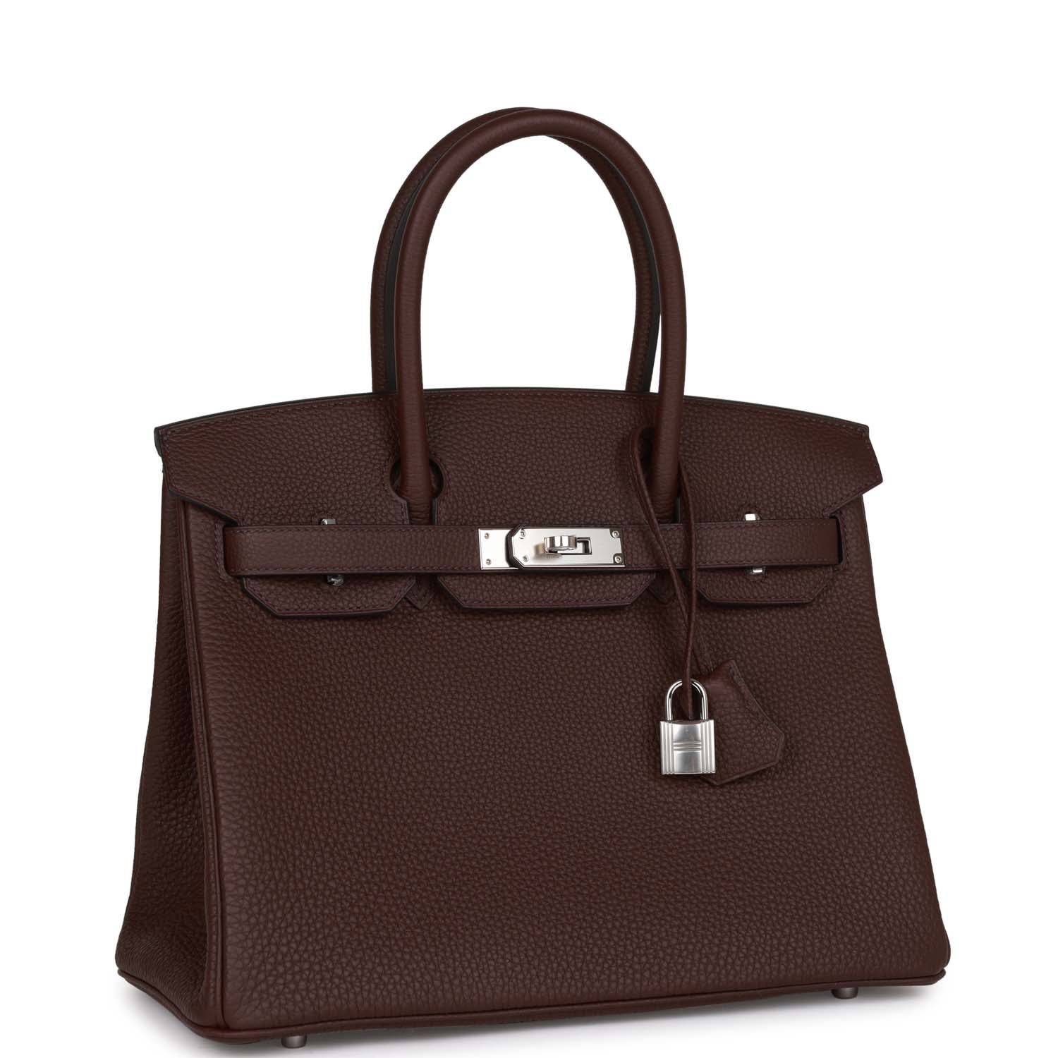 Birkin 30 Rouge Sellier Togo Palladium Hardware - sneakerlandnet