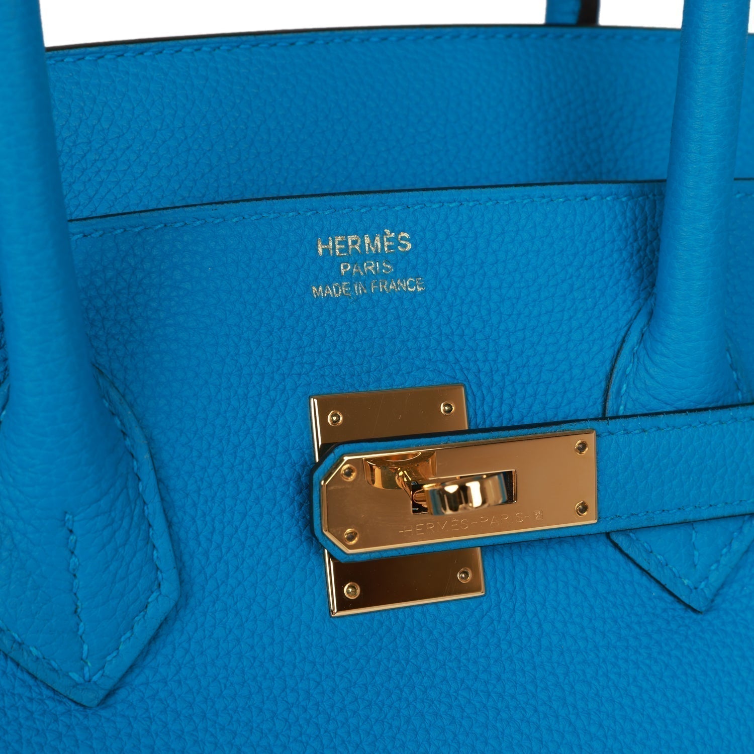 Birkin 35 Bleu Zanzibar Togo Gold Hardware Kilta bags