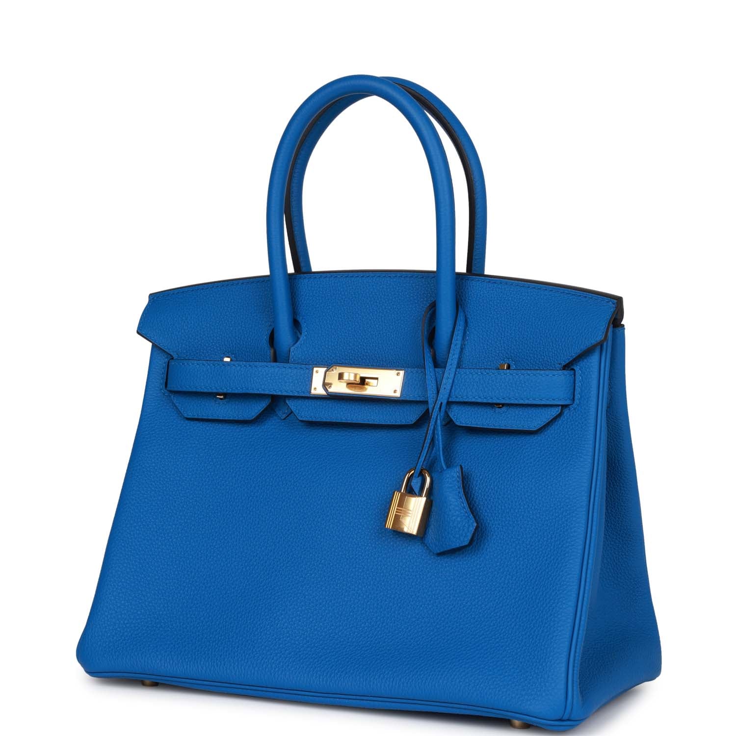 Birkin 30 Bleu Zellige Togo Gold Hardware Kilta bags