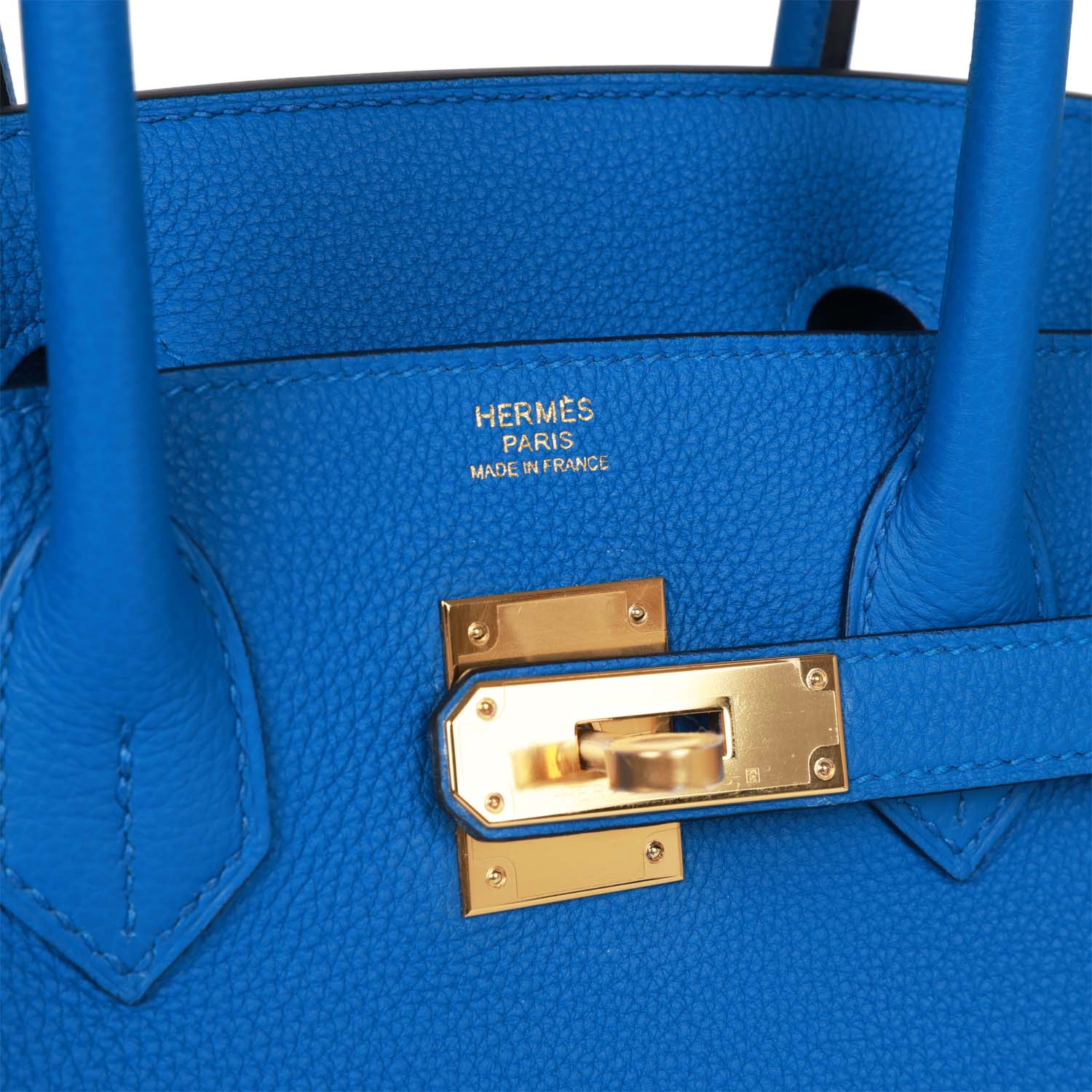 Birkin 30 Bleu Zellige Togo Gold Hardware Kilta bags