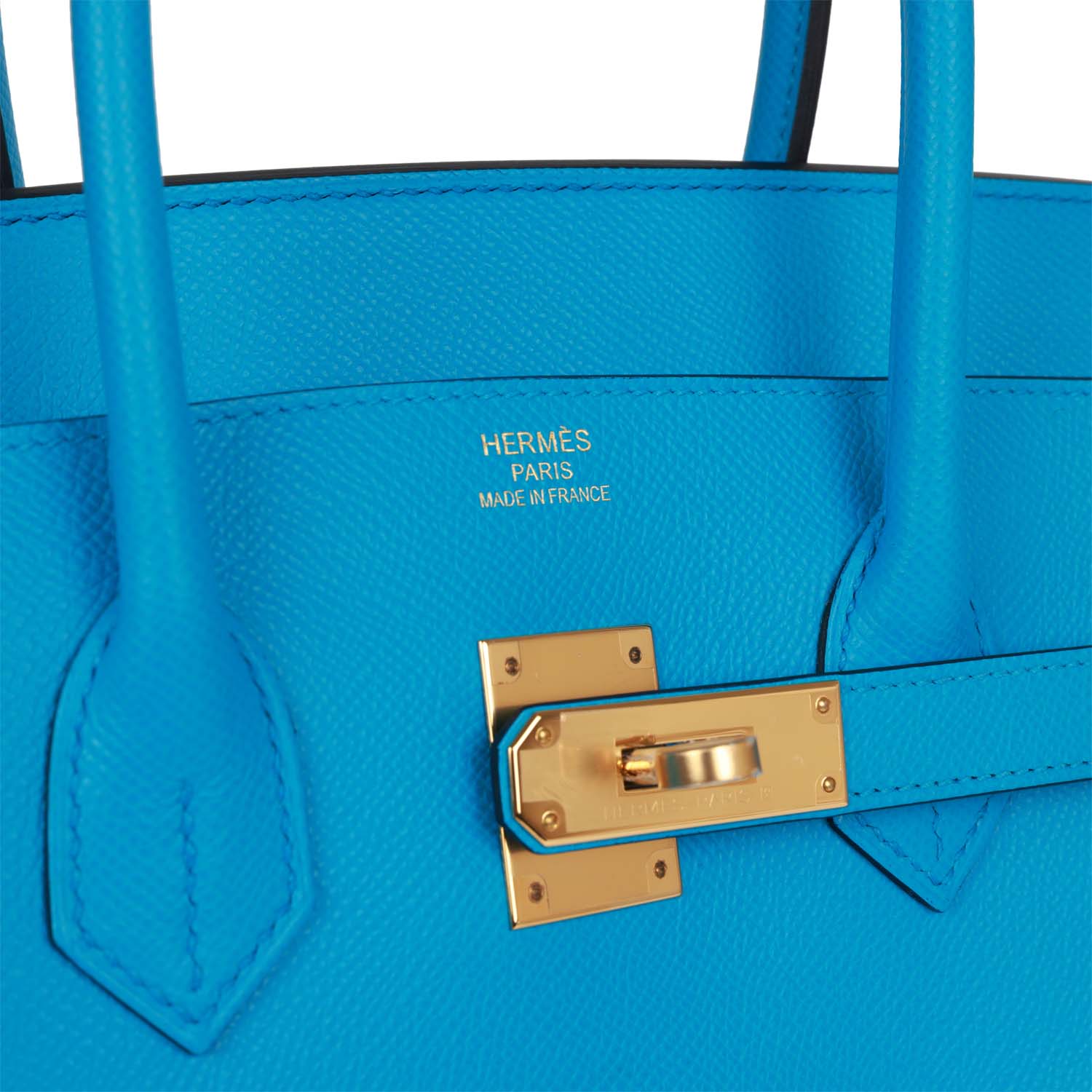 Birkin 35 Bleu Frida Epsom Gold Hardware Kilta bags