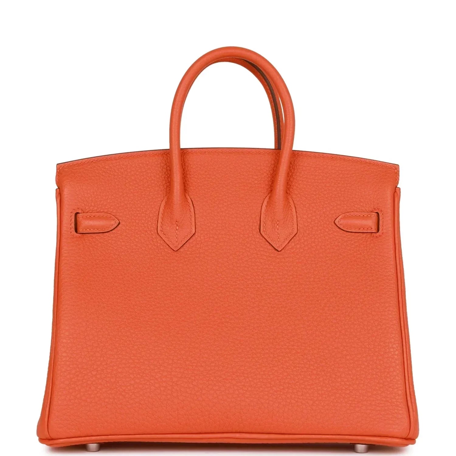 Birkin 25 Orange Togo Palladium Hardware Kilta bags