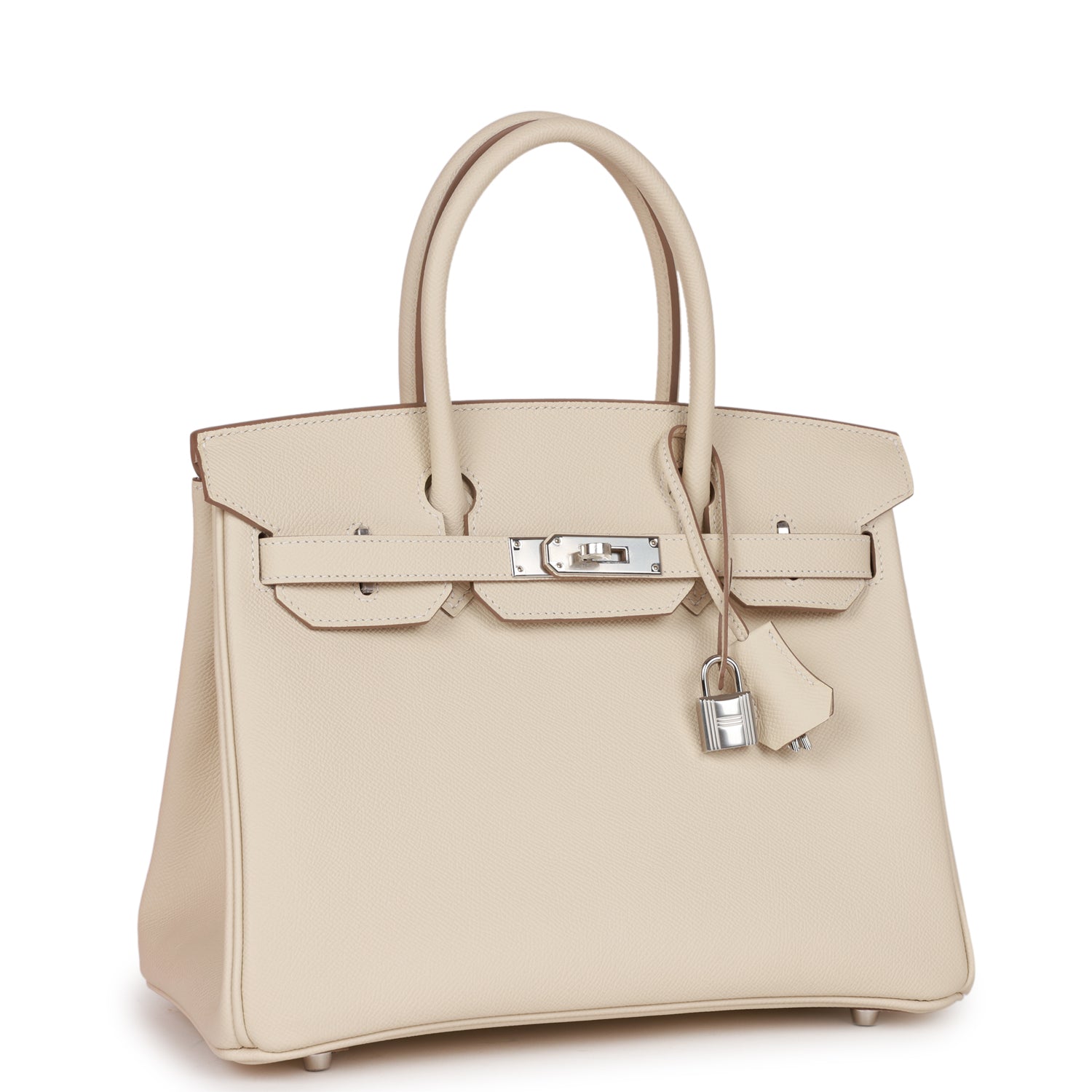 Birkin 30 Craie Epsom Palladium Hardware Kilta bags