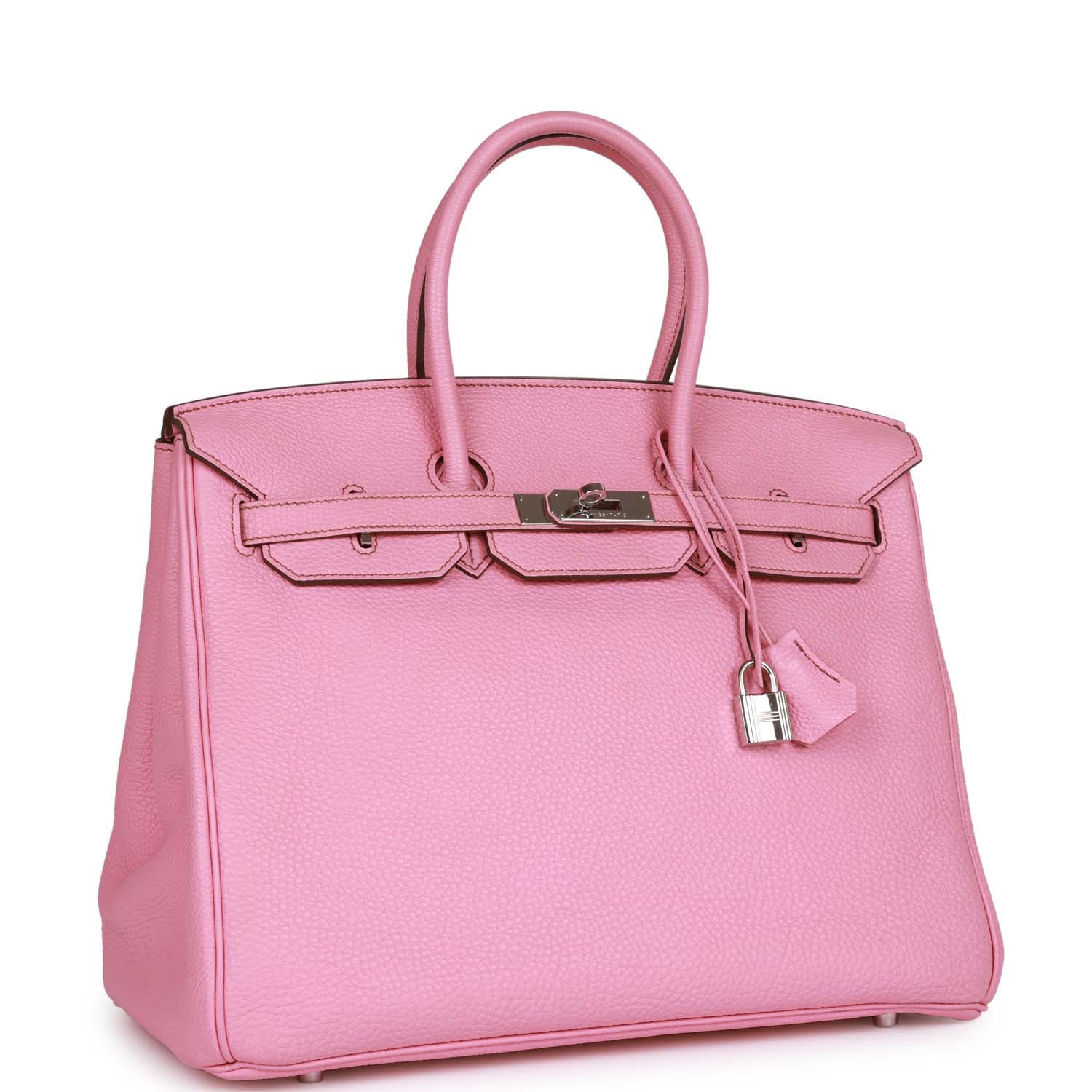 Birkin 35 Bubblegum Togo Palladium Hardware Kilta bags