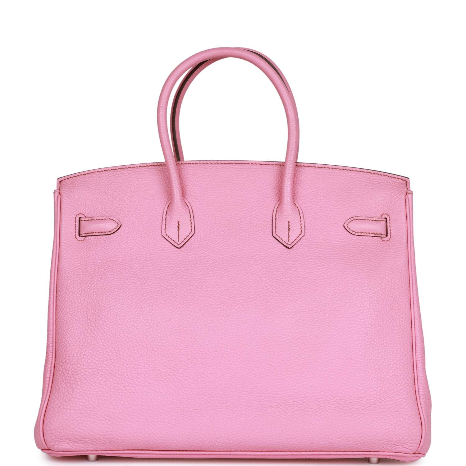 Birkin 35 Bubblegum Togo Palladium Hardware Kilta bags