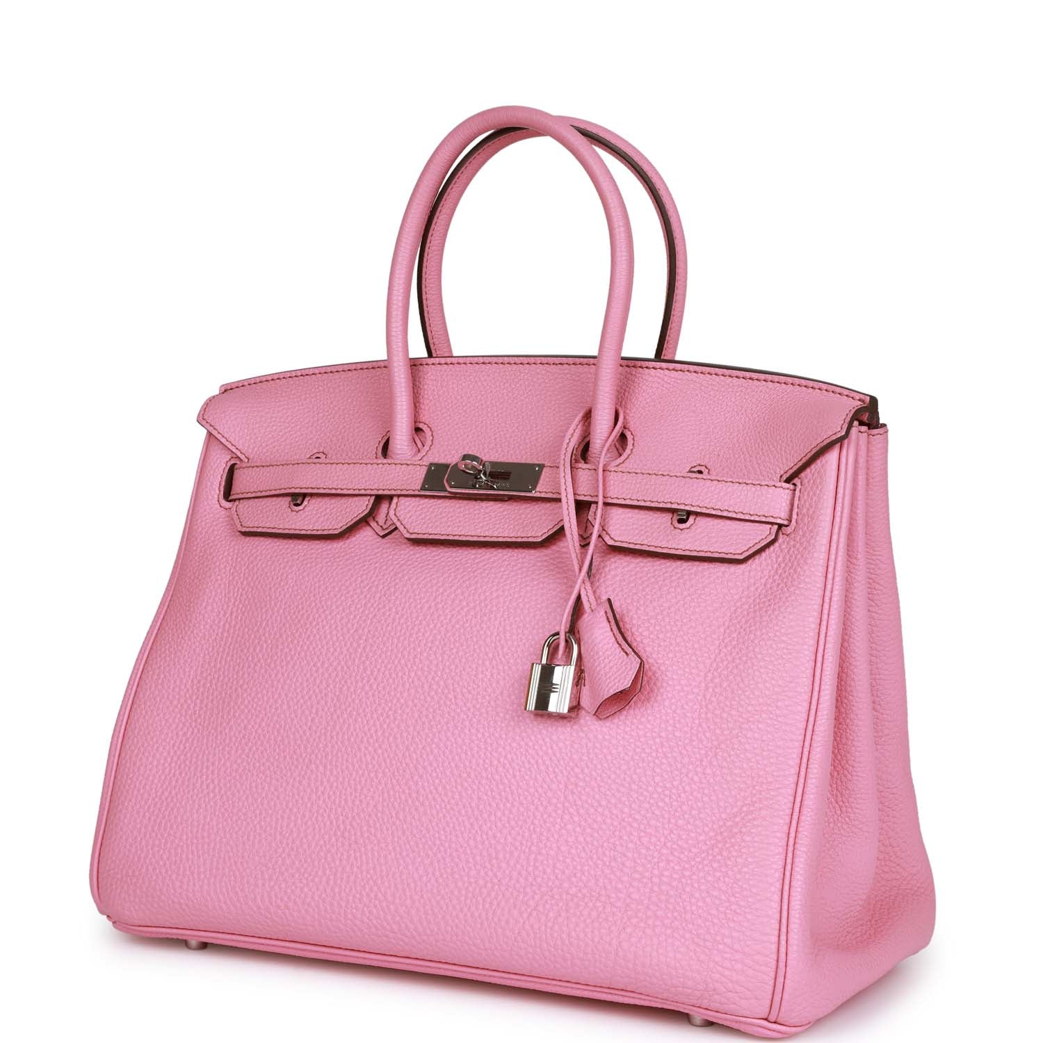 Birkin 35 Bubblegum Togo Palladium Hardware Kilta bags