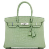 Birkin 30 Vert D'Eau Matte Alligator Palladium Hardware - sneakerlandnet