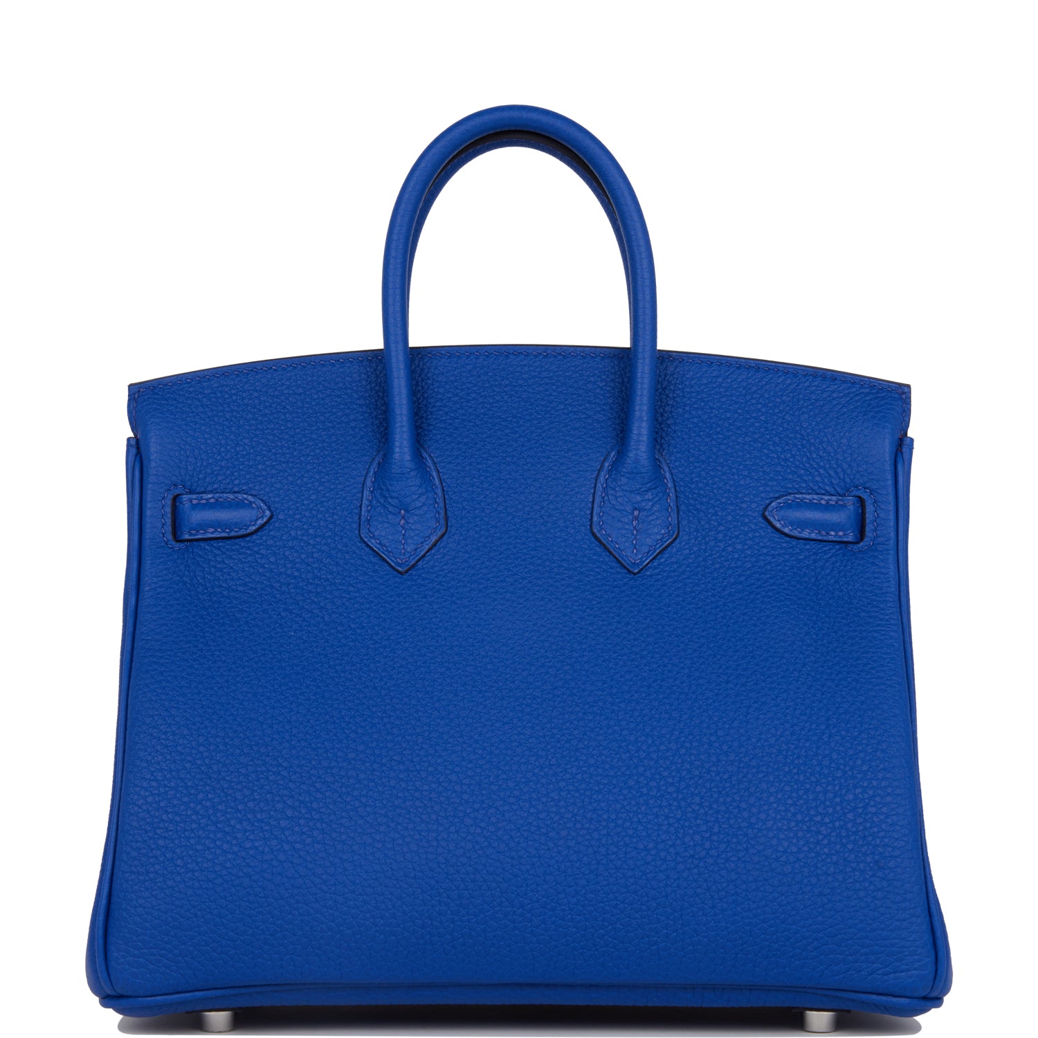 Birkin 25 Bleu Royal Verso Togo Palladium Hardware - sneakerlandnet