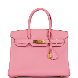 Birkin 30 Rose Confetti Epsom Gold Hardware - sneakerlandnet