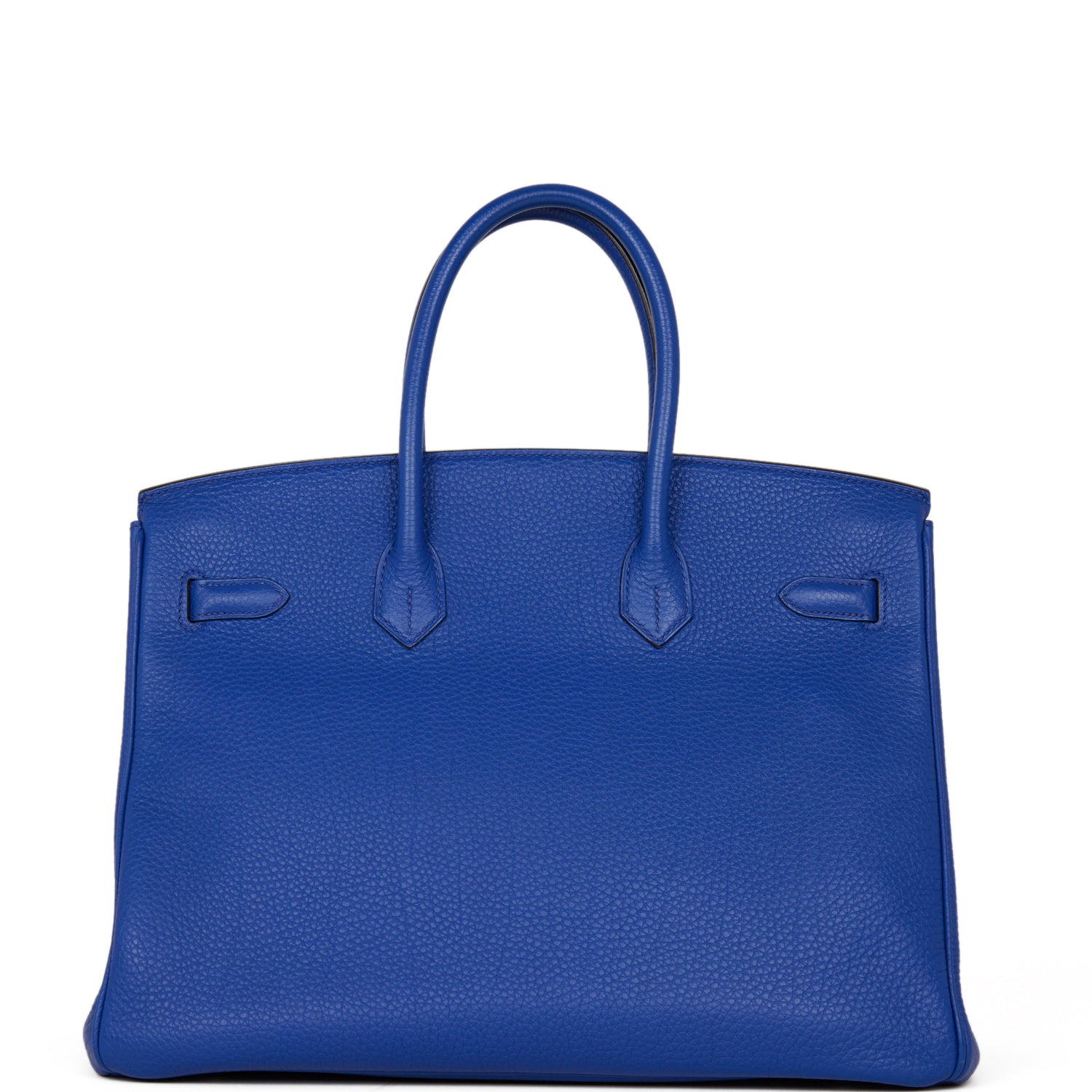 Birkin 35 Bleu Electric Togo Palladium Hardware Kilta bags