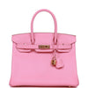 Birkin 30 Rose Confetti Chevre Gold Hardware - sneakerlandnet