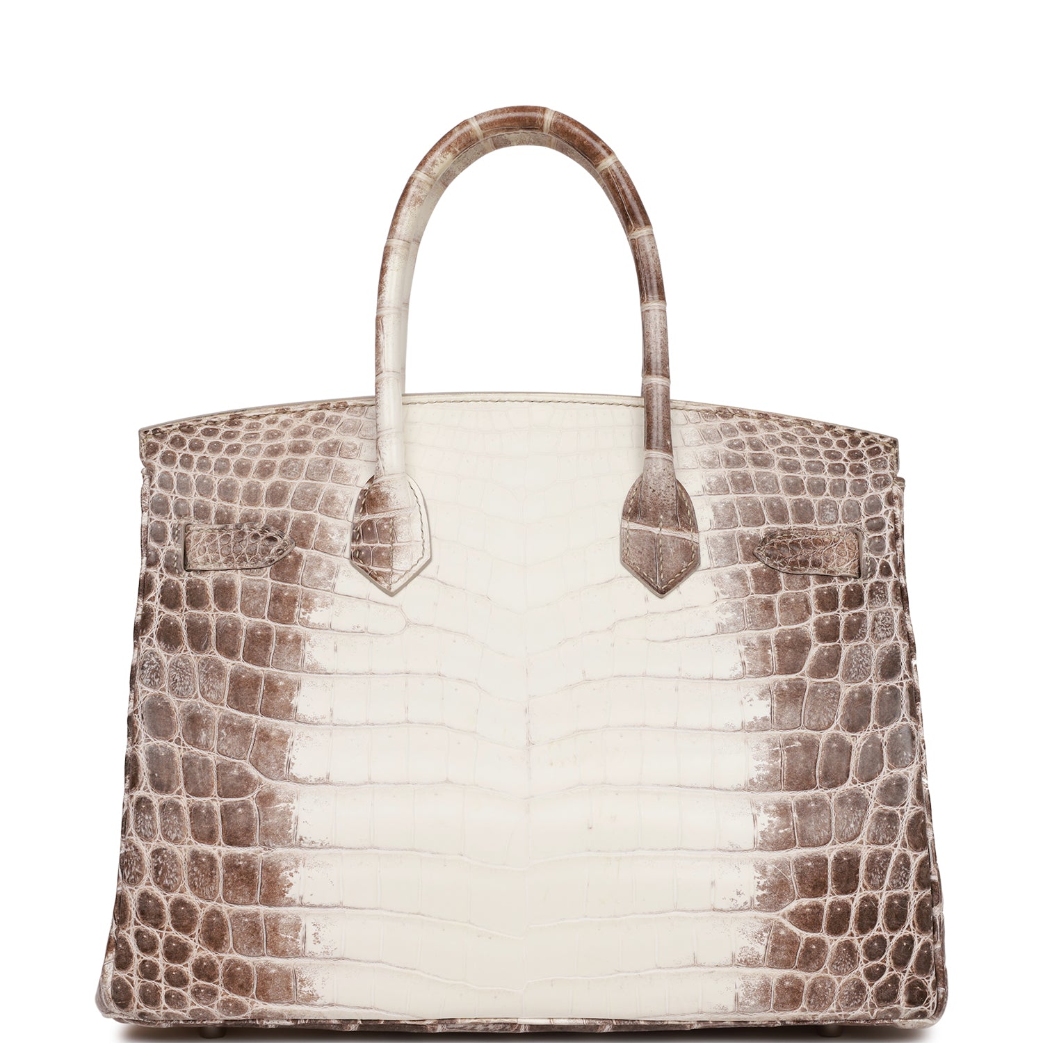 Birkin 30 Himalaya Niloticus Crocodile Palladium Hardware Kilta bags