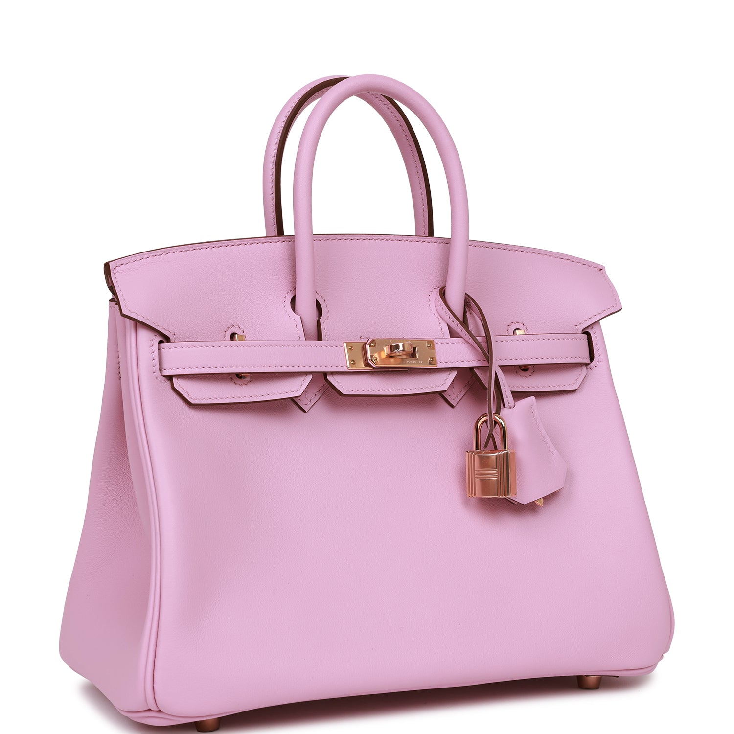 Birkin 25 Mauve Sylvestre Swift Rose Gold Hardware - sneakerlandnet