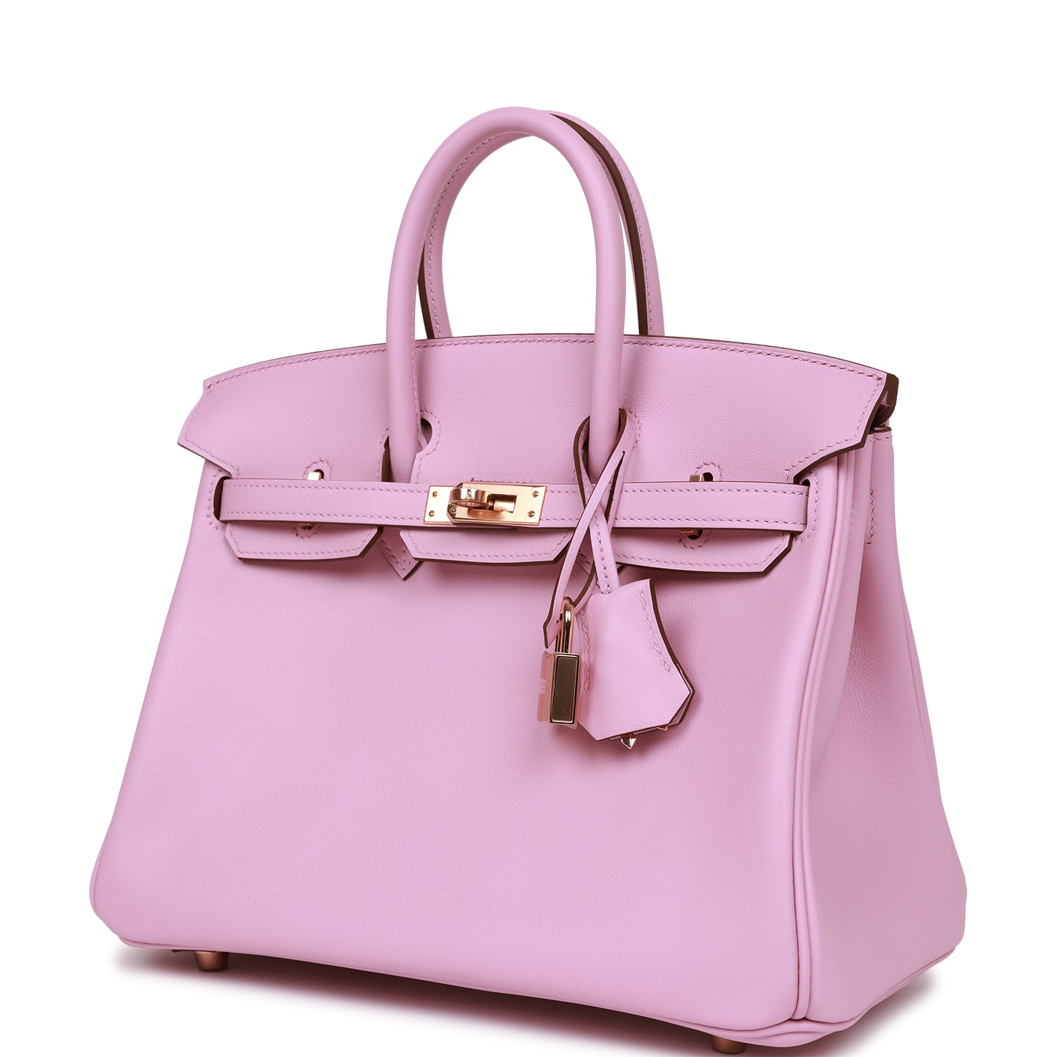 Birkin 25 Mauve Sylvestre Swift Rose Gold Hardware - sneakerlandnet