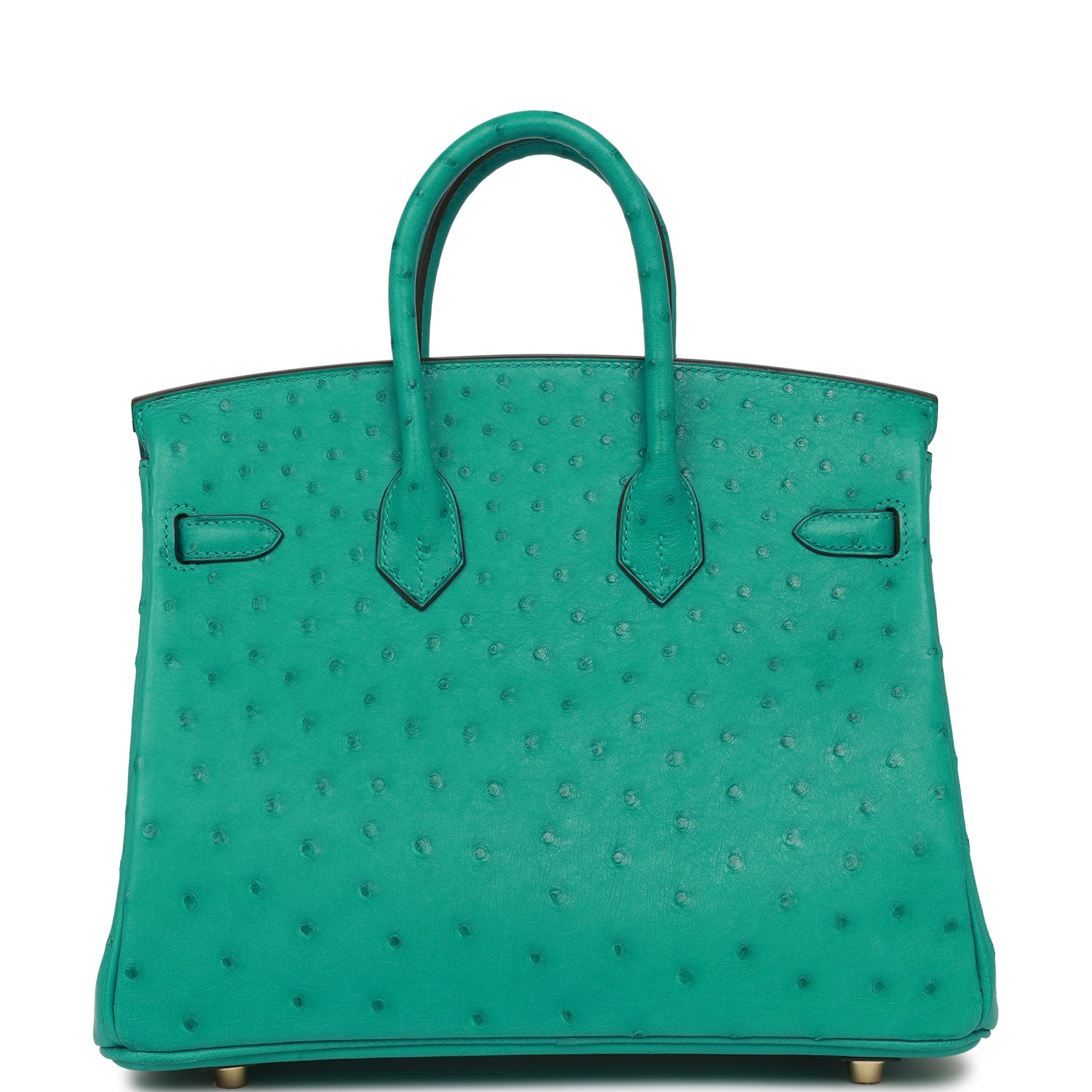 Birkin 25 Vert Verone Ostrich Gold Hardware - sneakerlandnet