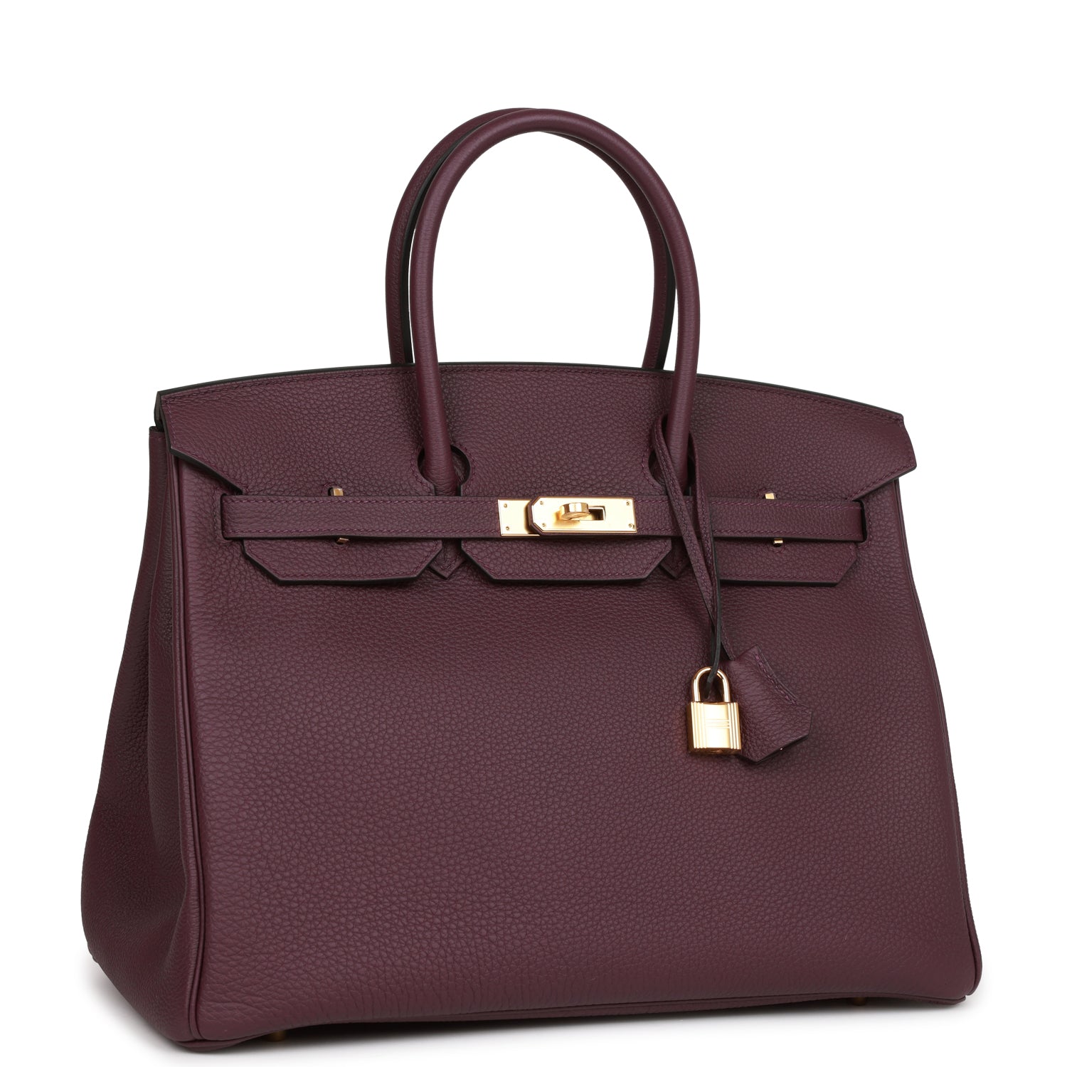 Birkin 35 Cassis Togo Gold Hardware Kilta bags