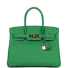 Birkin 30 Cactus Epsom Gold Hardware Kilta bags