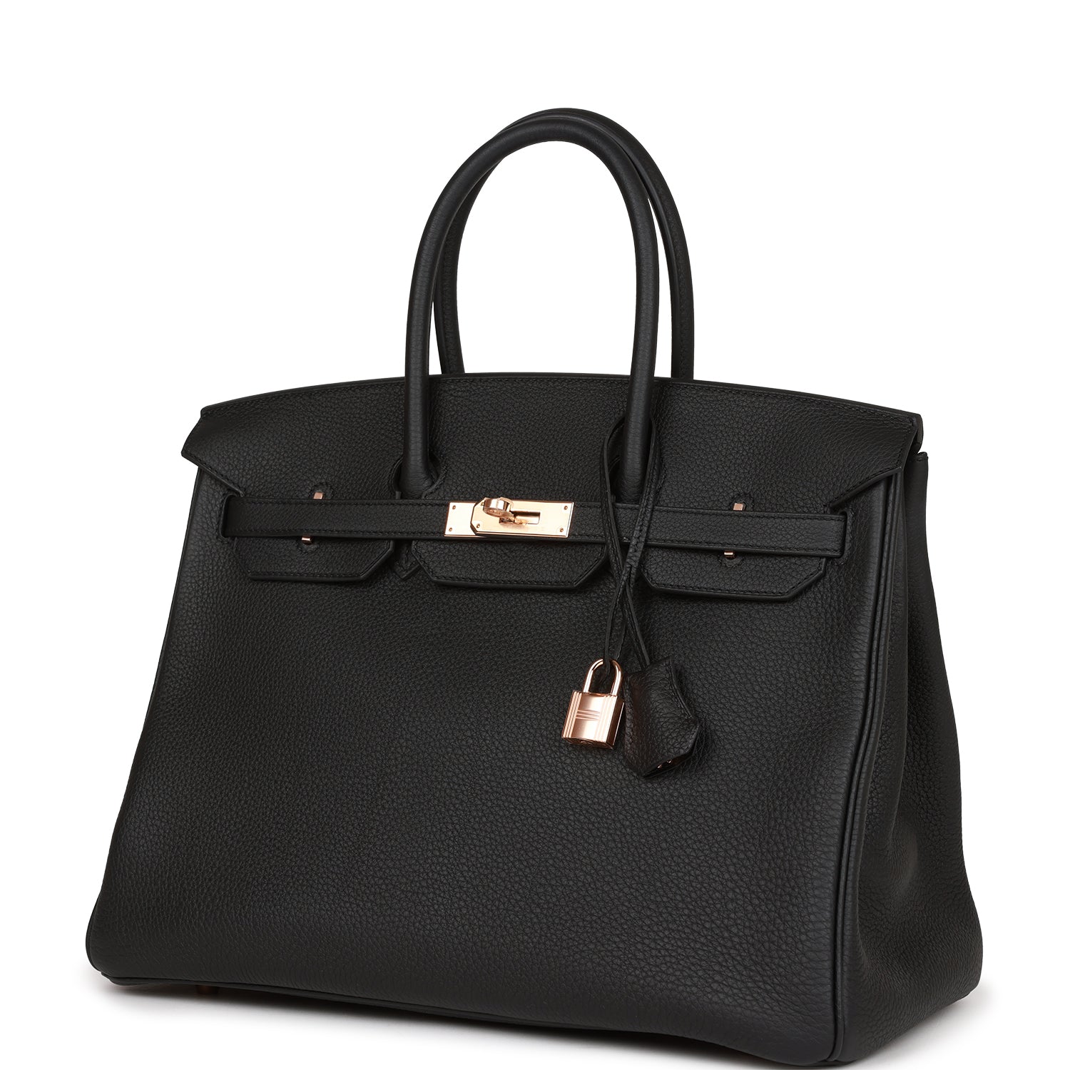 Birkin 35 Black Togo Rose Gold Hardware Kilta bags