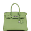 Birkin 30 Vert Criquet Epsom Palladium Hardware - sneakerlandnet