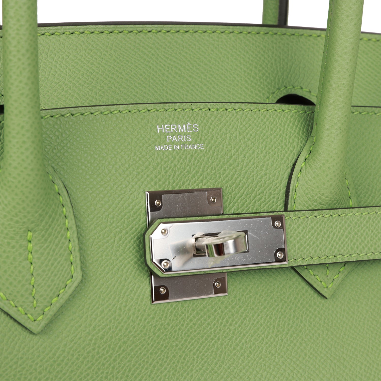 Birkin 30 Vert Criquet Epsom Palladium Hardware - sneakerlandnet