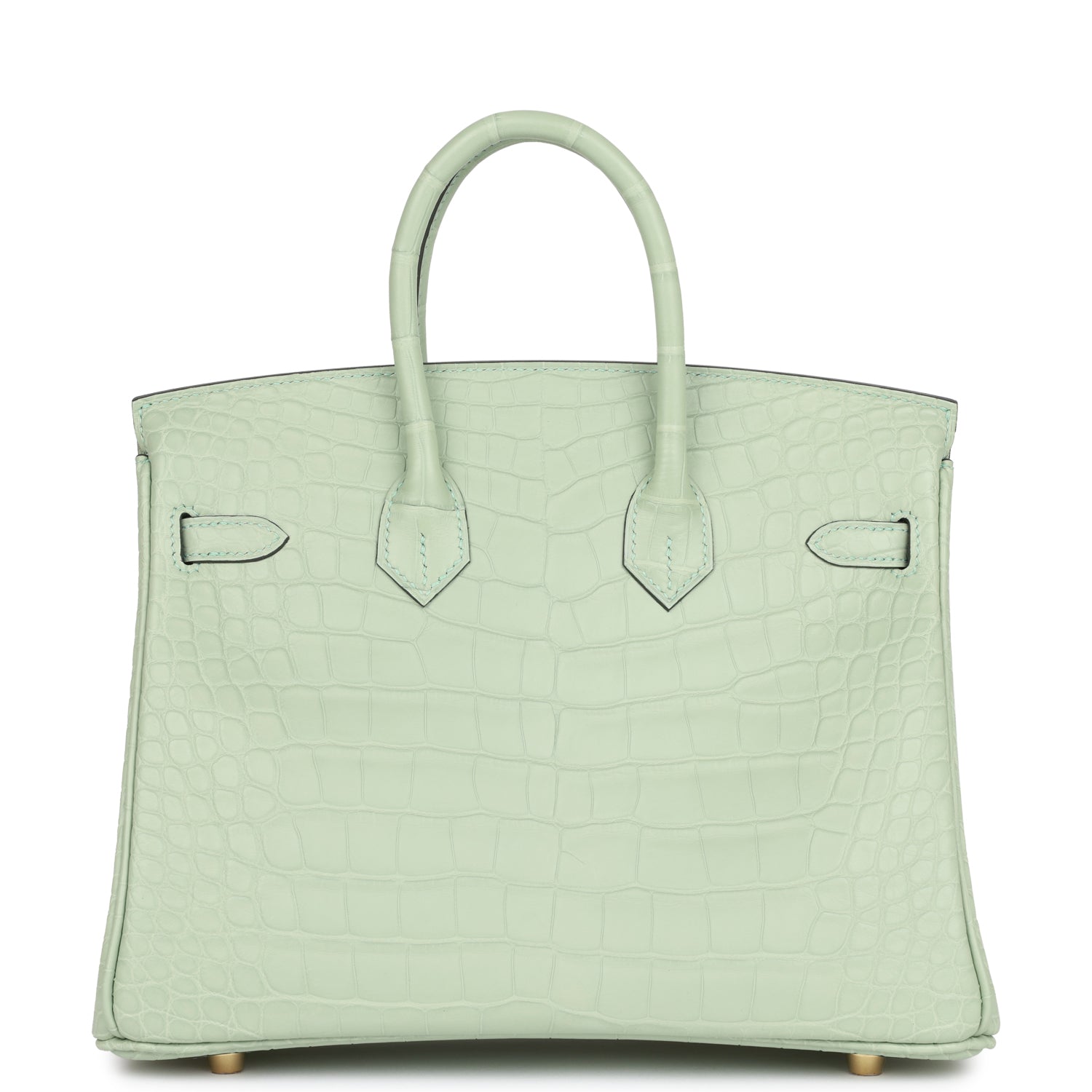 Birkin 25 Vert D'Eau Matte Alligator Gold Hardware - sneakerlandnet