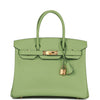 Birkin 30 Vert Criquet Epsom Gold Hardware - sneakerlandnet