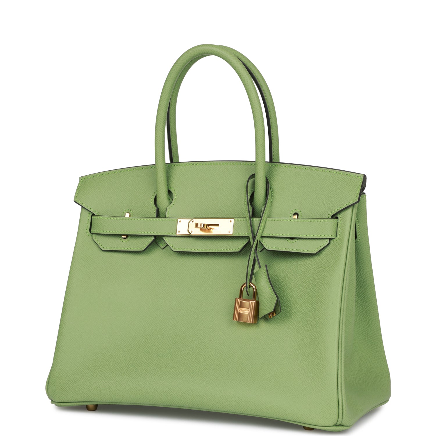 Birkin 30 Vert Criquet Epsom Gold Hardware - sneakerlandnet