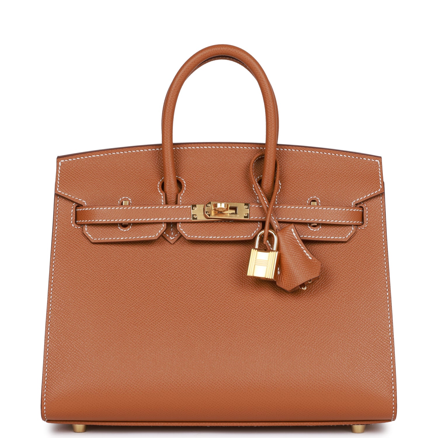 Birkin Sellier 25 Gold Epsom Gold Hardware Kilta bags