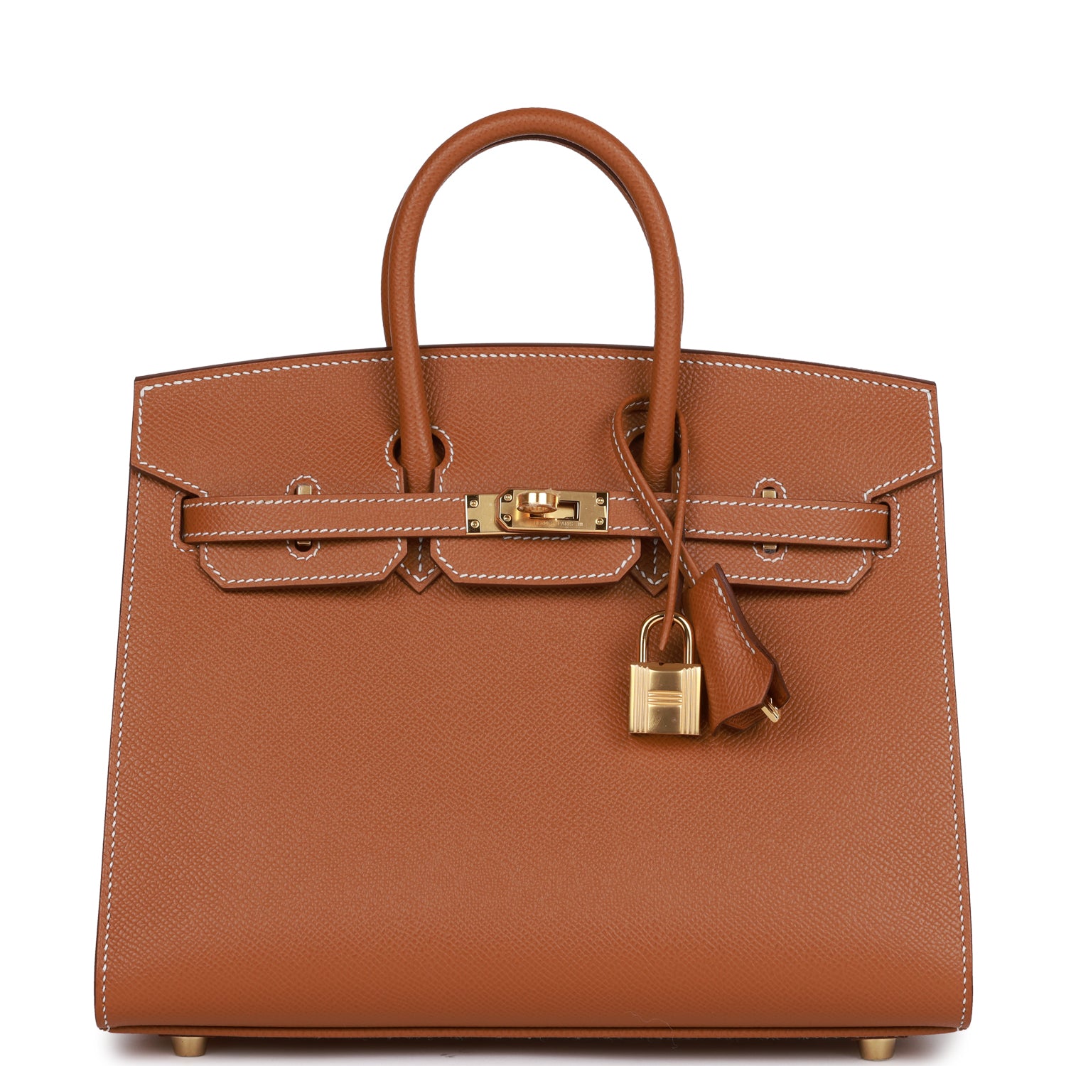 Birkin Sellier 25 Gold Epsom Gold Hardware Kilta bags