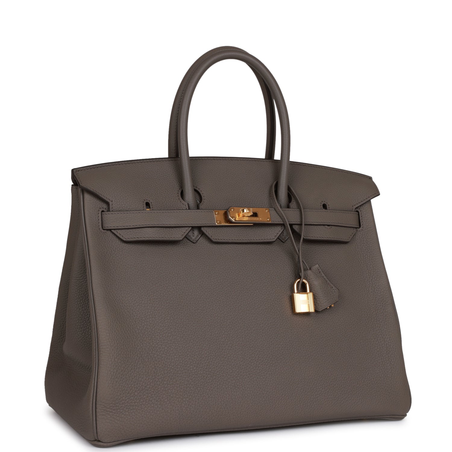 Birkin 35 Gris Etain Togo Gold Hardware Kilta bags