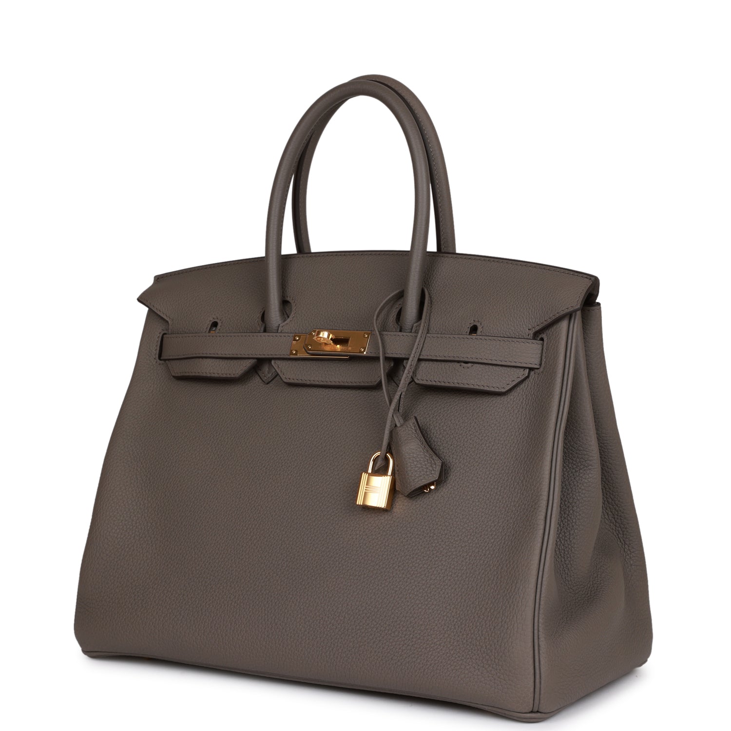 Birkin 35 Gris Etain Togo Gold Hardware Kilta bags