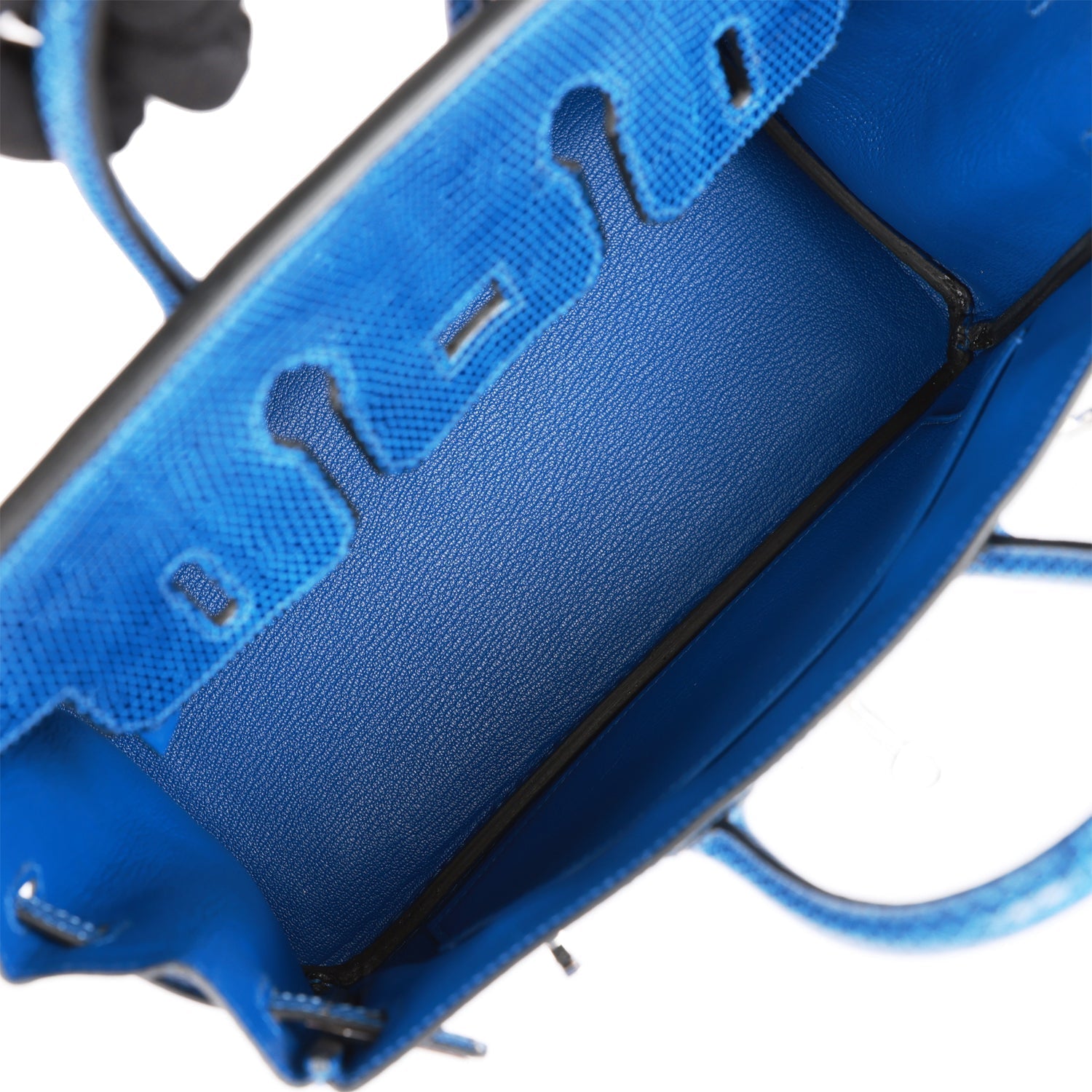 Birkin 25 Bleu Saphir Lizard Palladium Hardware - sneakerlandnet