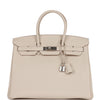 Hermes Birkin 35 Craie Togo Palladium Hardware - sneakerlandnet