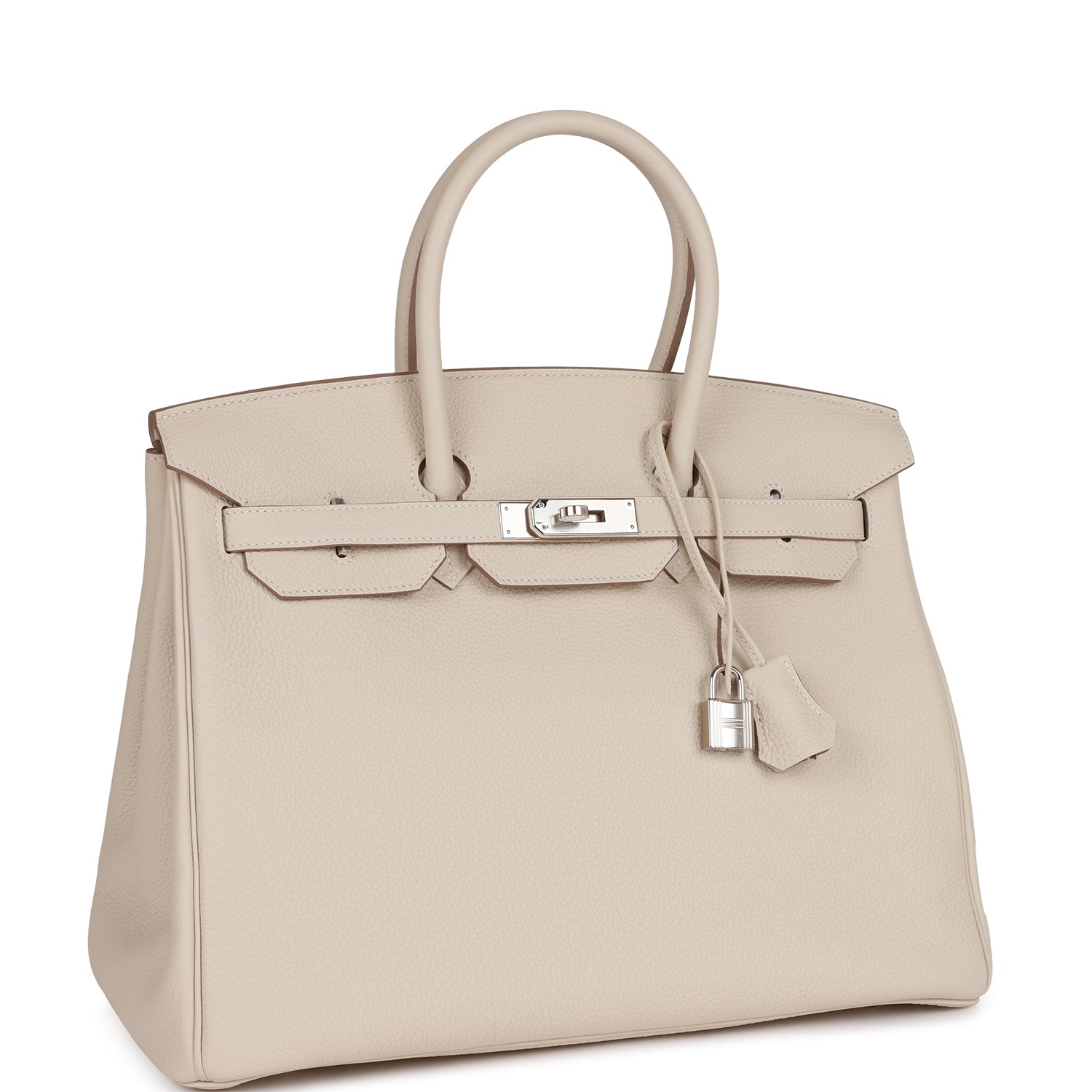 Hermes Birkin 35 Craie Togo Palladium Hardware - sneakerlandnet