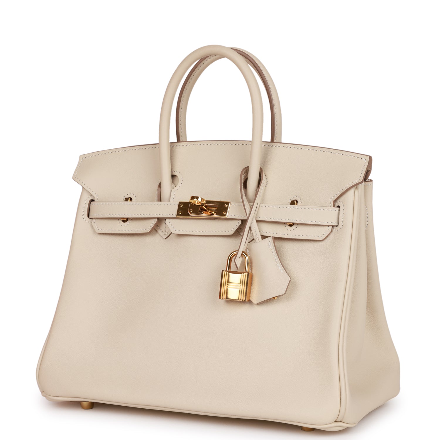 Birkin 25 Craie Swift Gold Hardware Kilta Bags