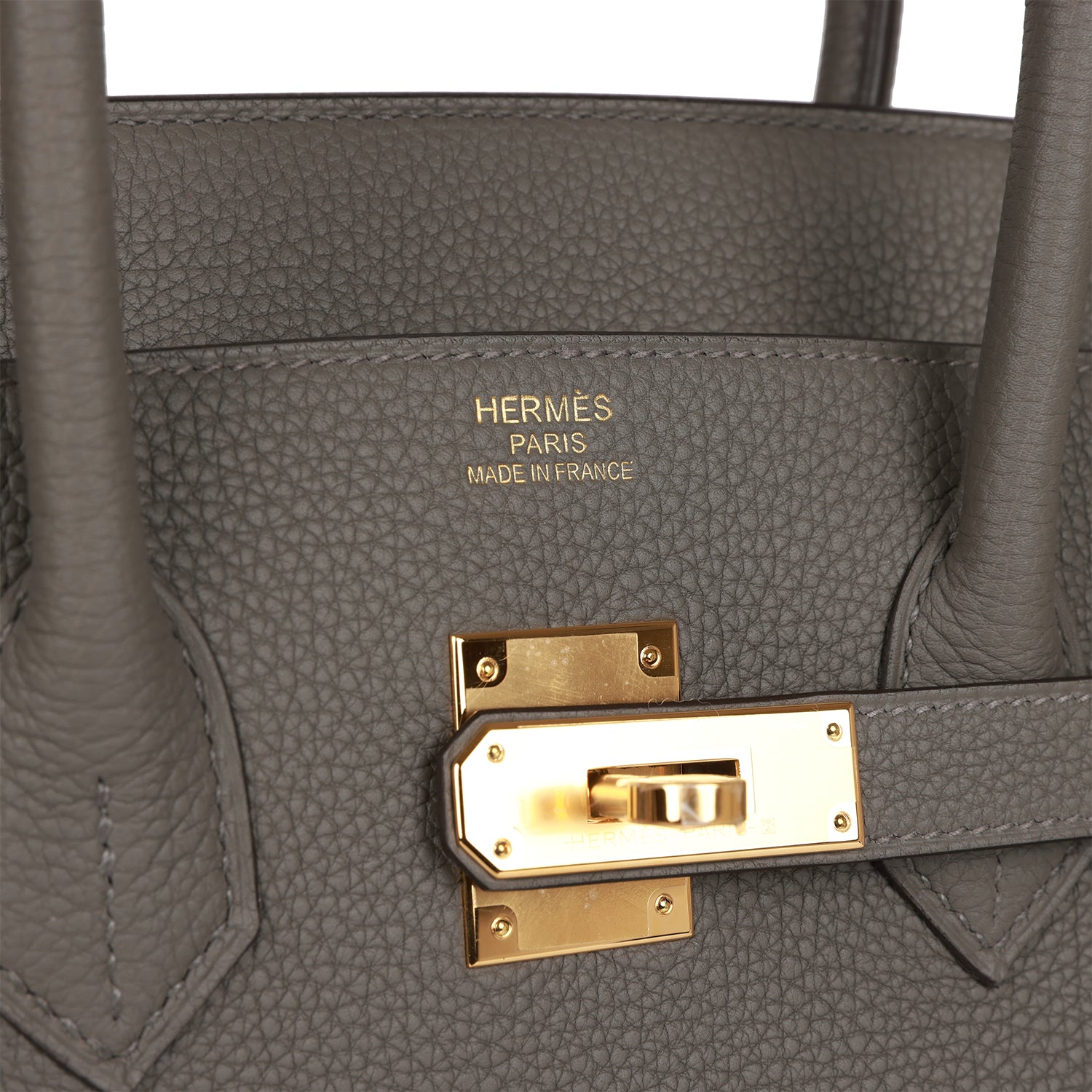 Hermes Birkin 35 Gris Meyer Togo Gold Hardware - sneakerlandnet