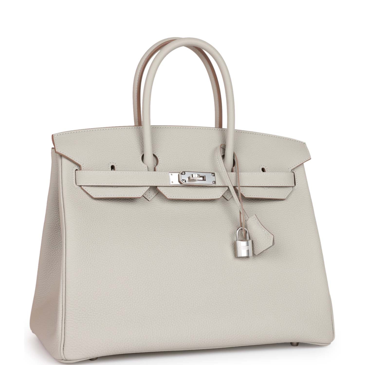 Birkin 35 Gris Perle Togo Palladium Hardware Kilta bags