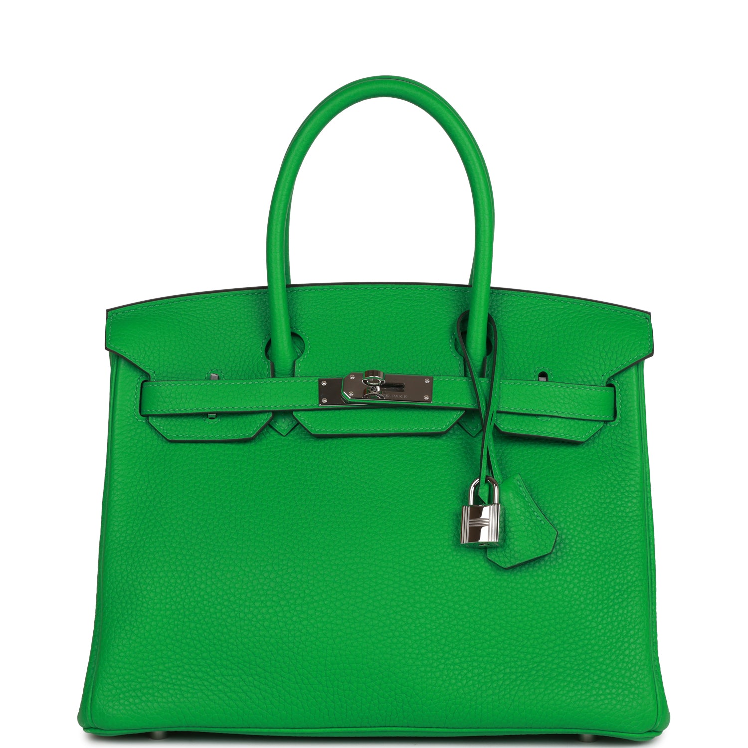 Birkin 30 Bambou Clemence Palladium Hardware Kilta bags