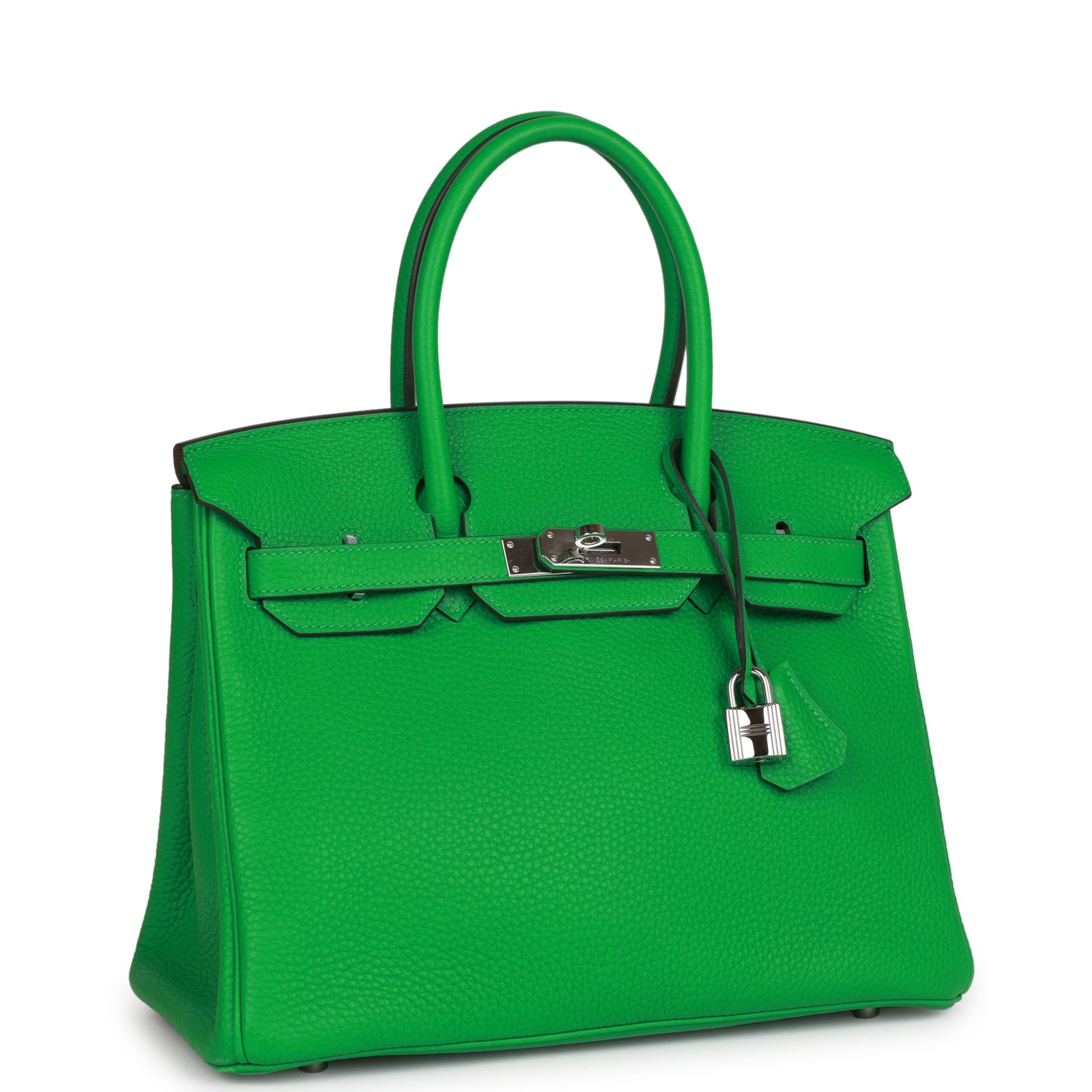 Birkin 30 Bambou Clemence Palladium Hardware Kilta bags