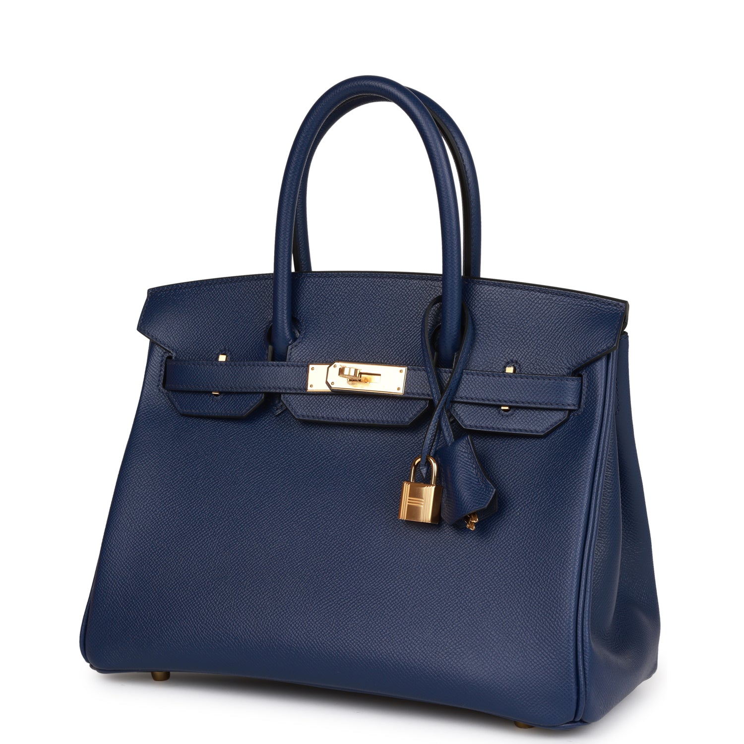 Birkin 30 Bleu Saphir Epsom Gold Hardware Kilta bags