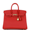 HMS Birkin 25 Rouge De Coeur Swift Gold Hardware - sneakerhillcom