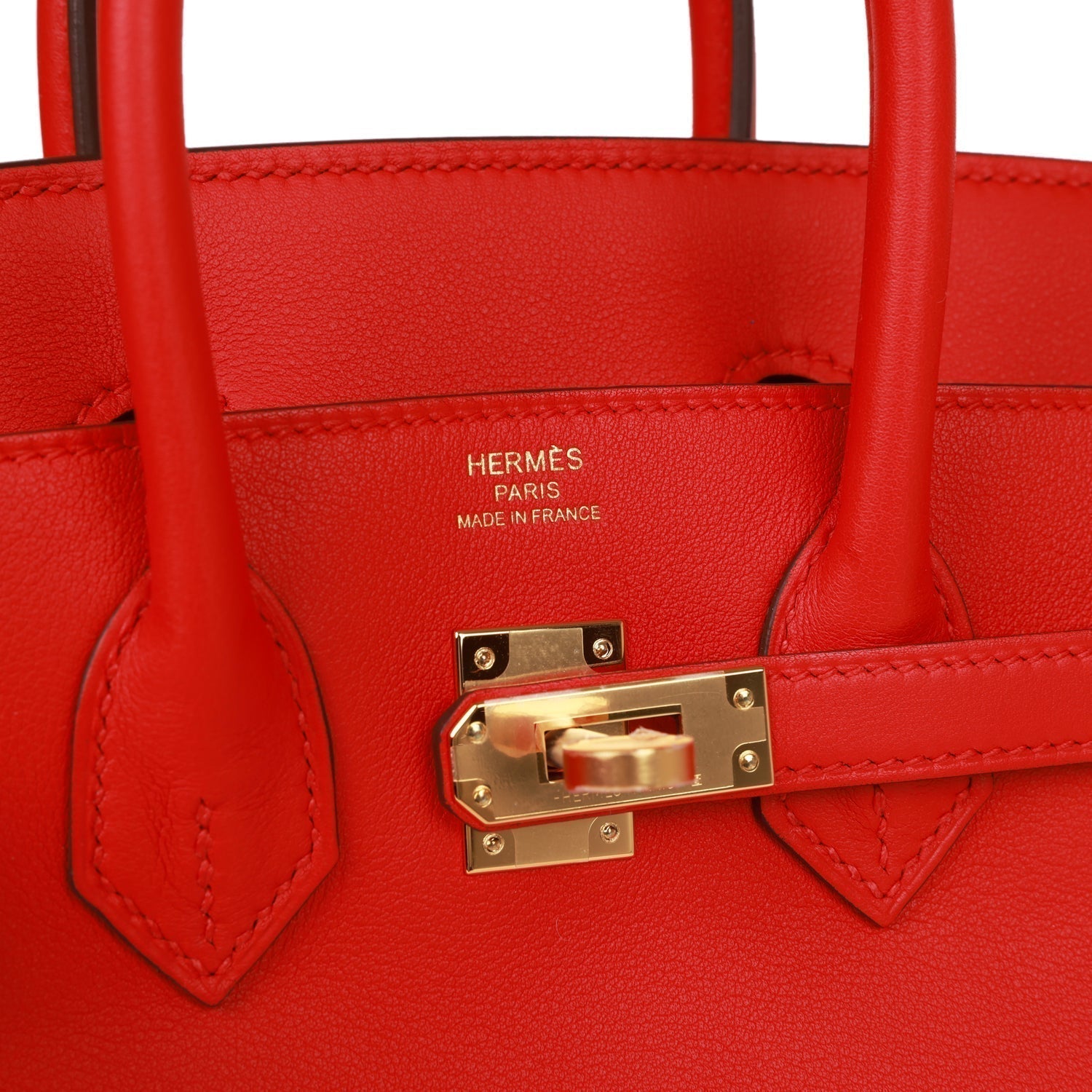 HMS Birkin 25 Rouge De Coeur Swift Gold Hardware - sneakerhillcom