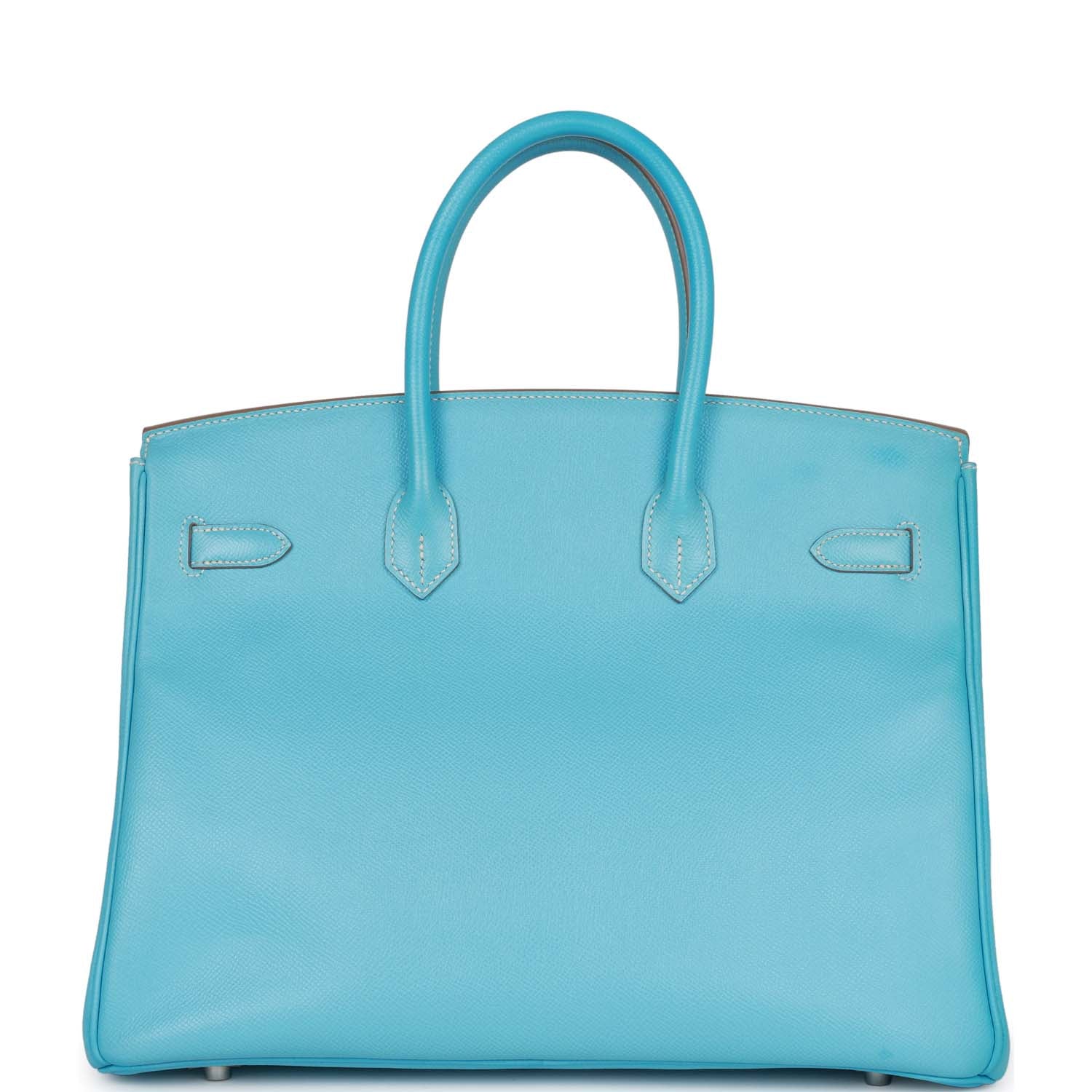 Birkin 35 Celeste Candy Epsom Palladium Hardware Kilta bags